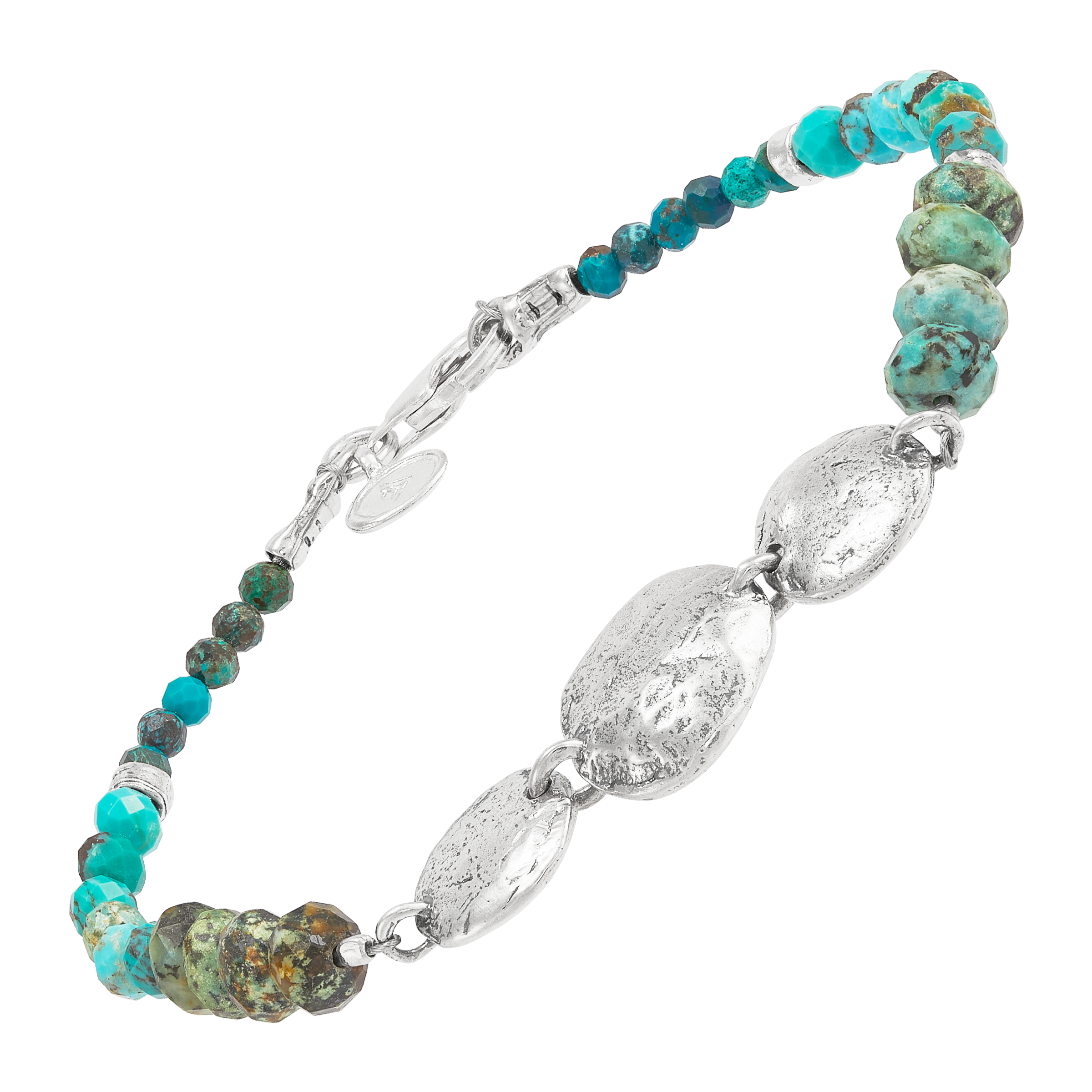 Silpada Ocean Sterling Silver Turquoise Bracelet 7 5 Silpada