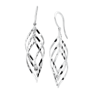 Silpada 'Whirlwind' Twisted Drop Earrings in Sterling Silver | Silpada