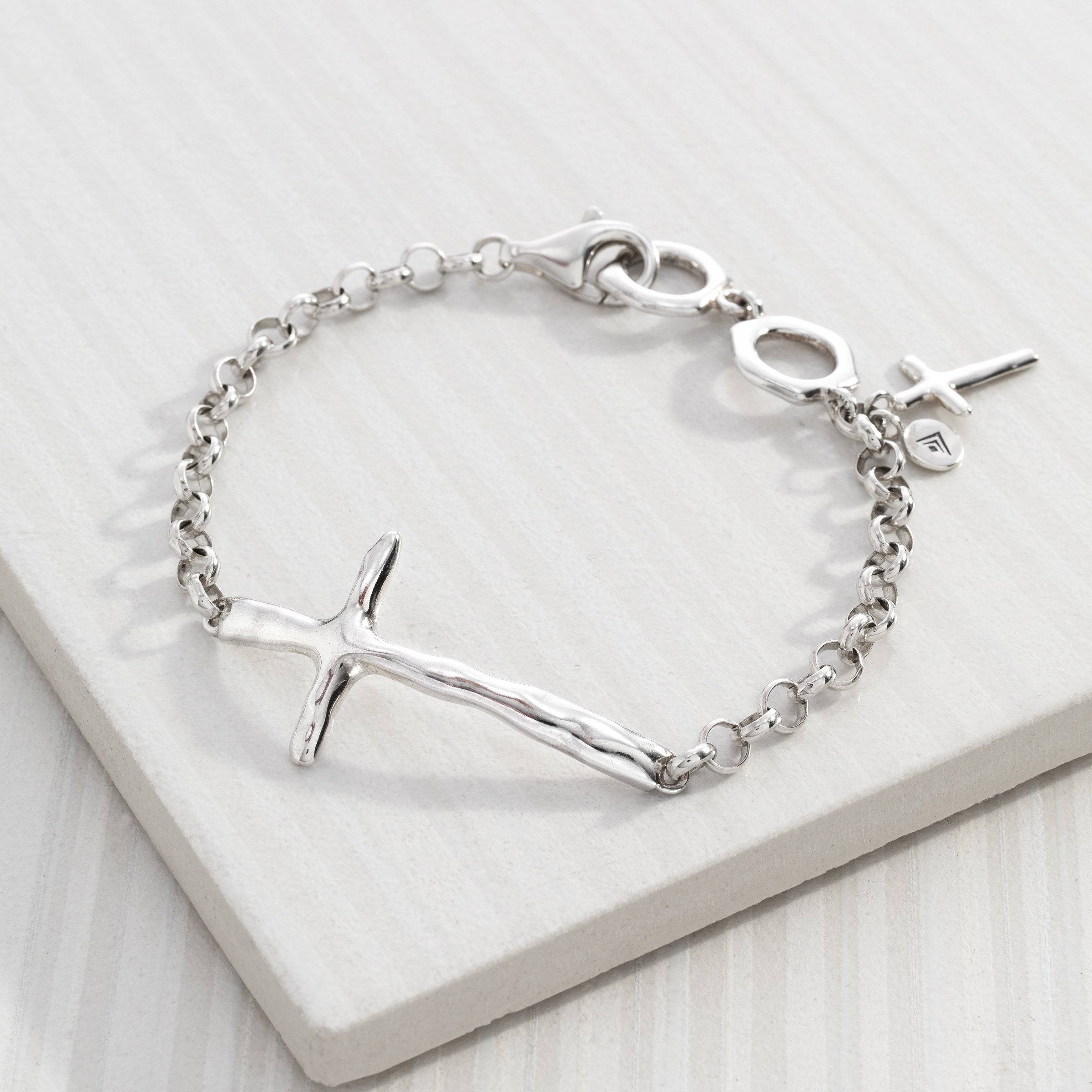 In Good Faith Bracelet, White