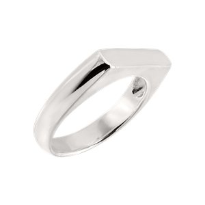 Sterling Silver Flat-Top Ring - Silpada - .925 Sterling Silver Big