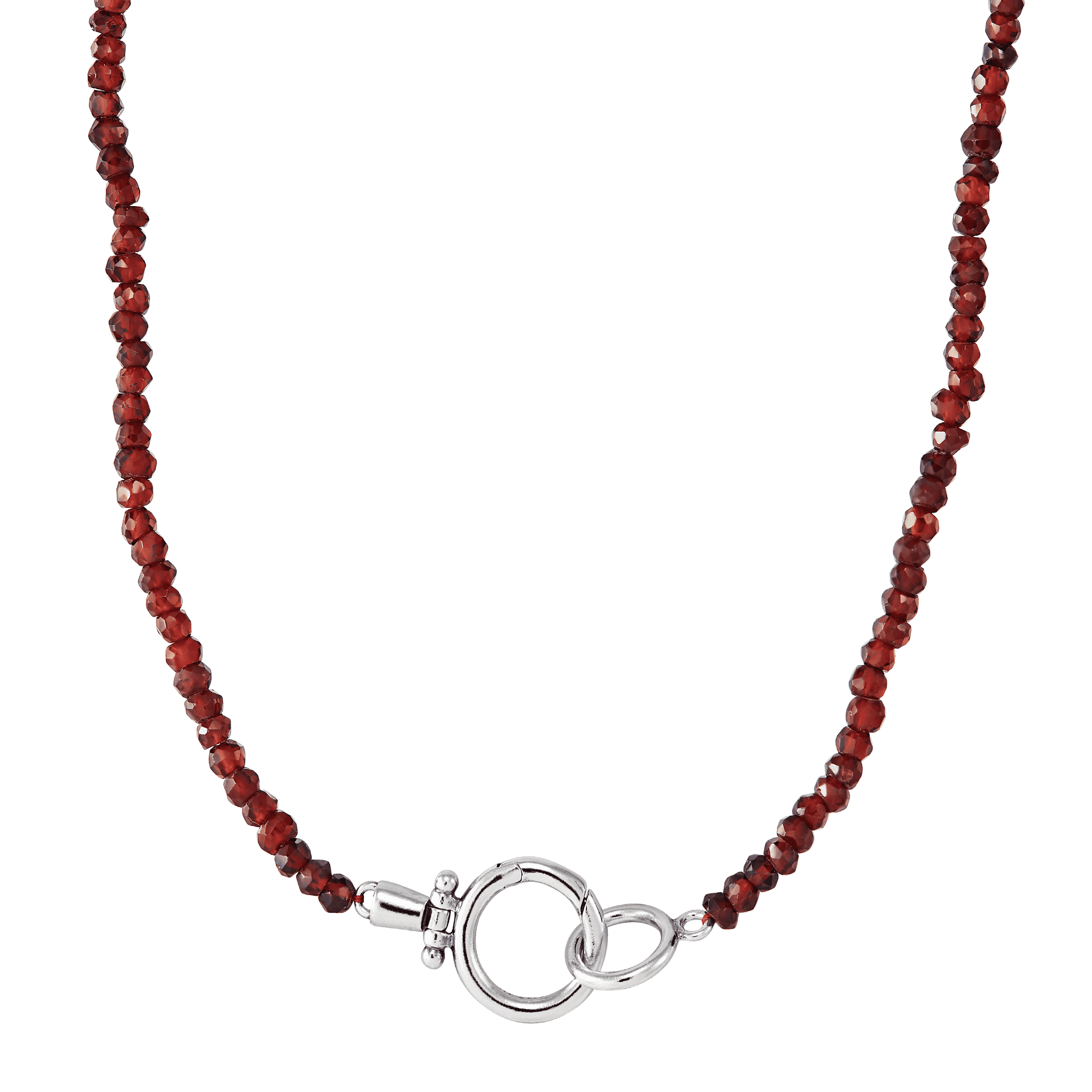 silpada garnet necklace