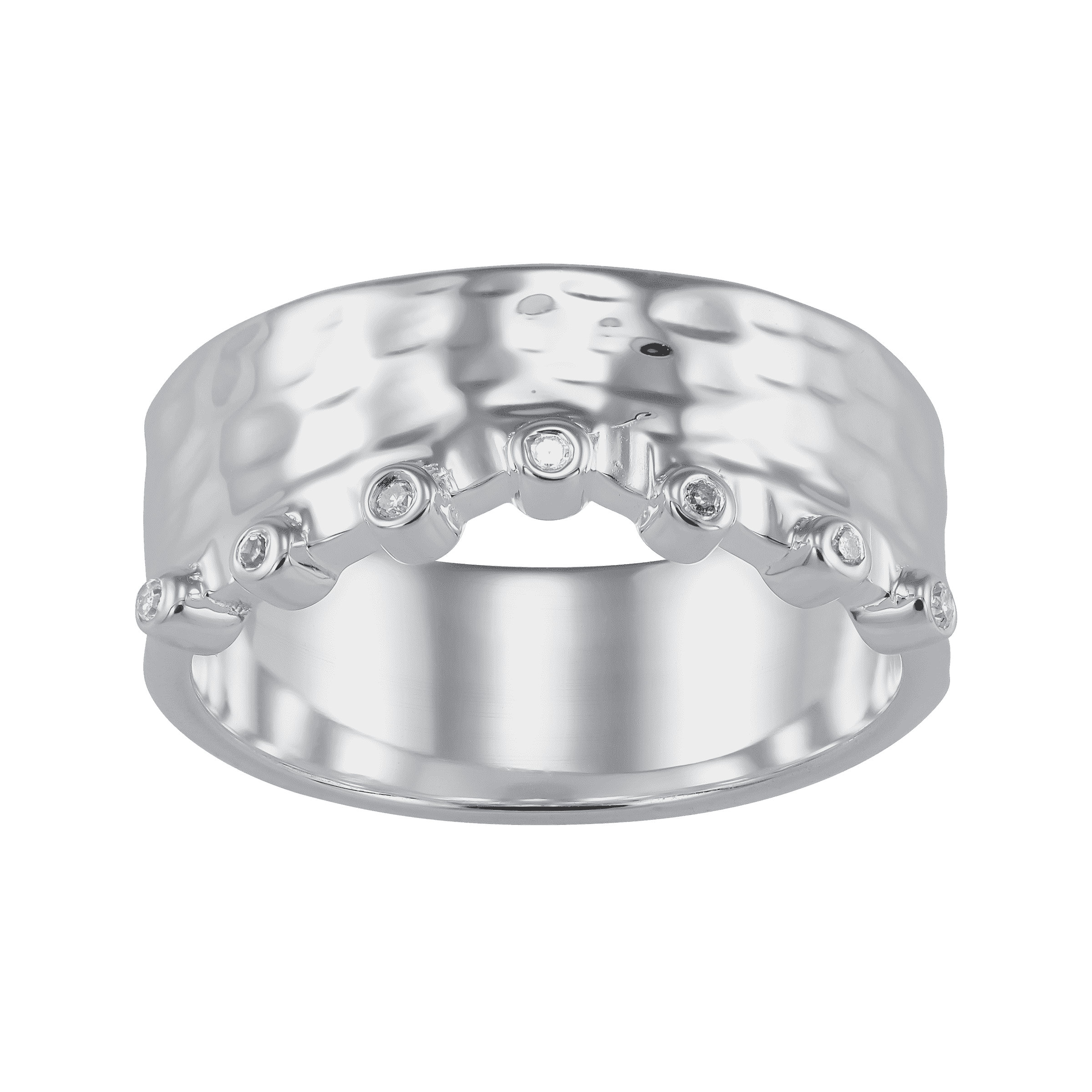 Silpada 'Hint Of Twinkle' Diamond Band Ring In Sterling Silver | Silpada