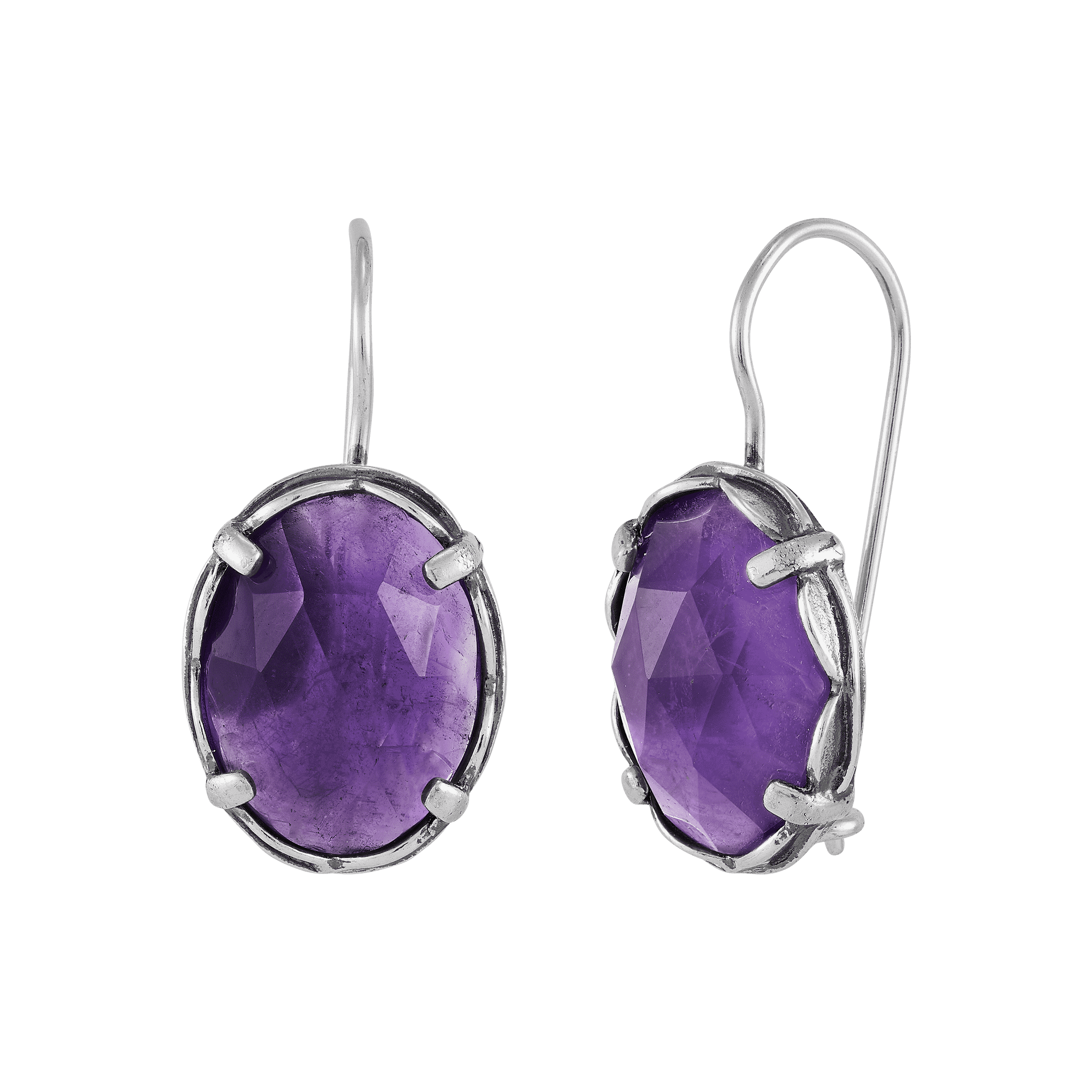Silpada 'Purple Rain' Amethyst Drop Earrings in Sterling Silver | Silpada