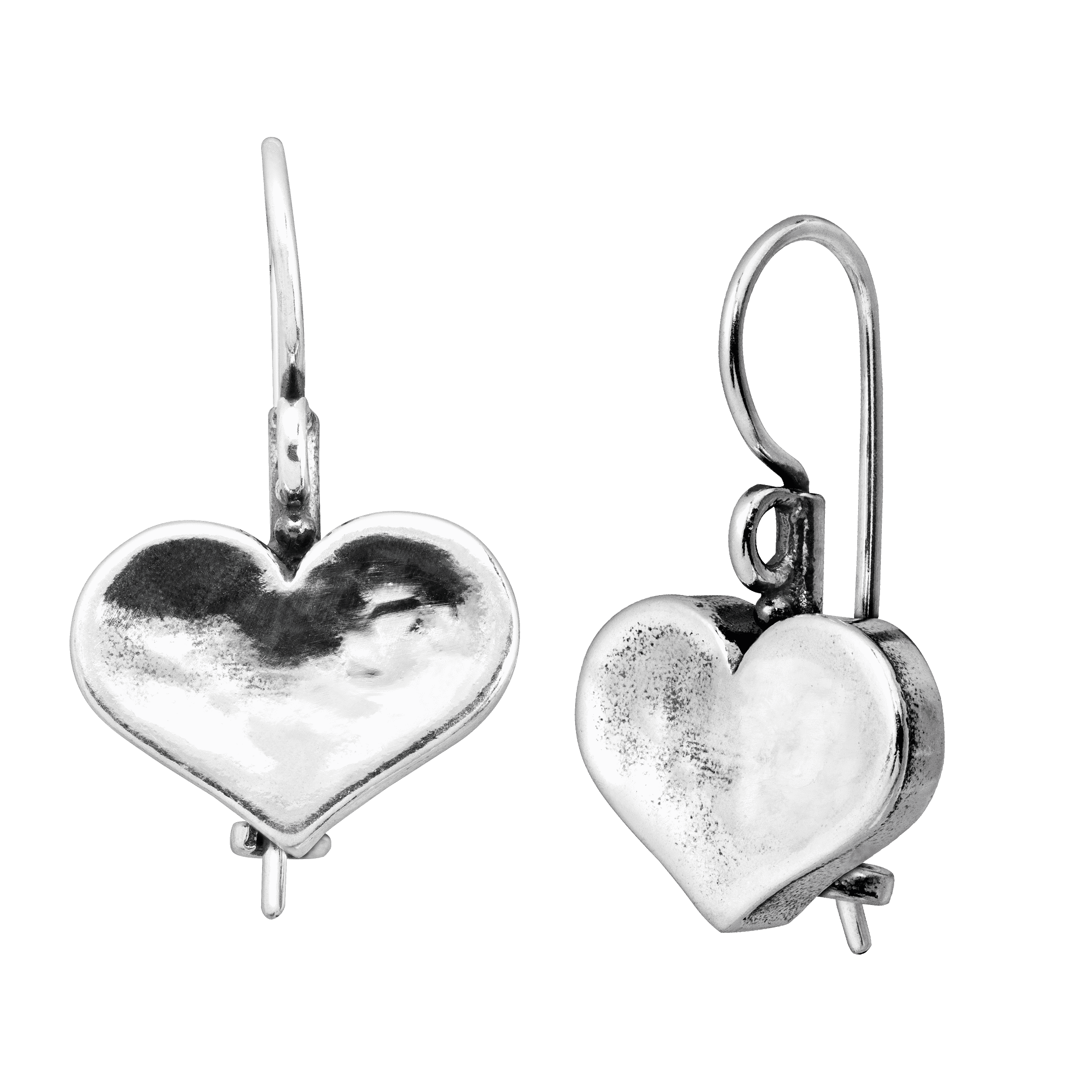 Silpada 'Heart on the Line' Heart Drop Earrings in Sterling Silver | Silpada