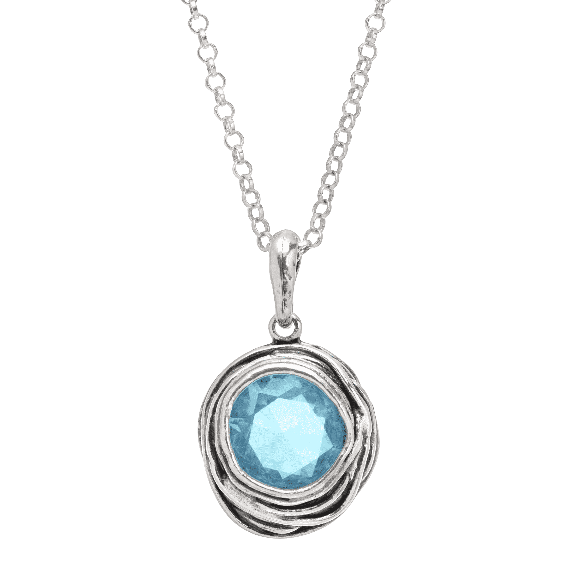 silpada blue stone necklace