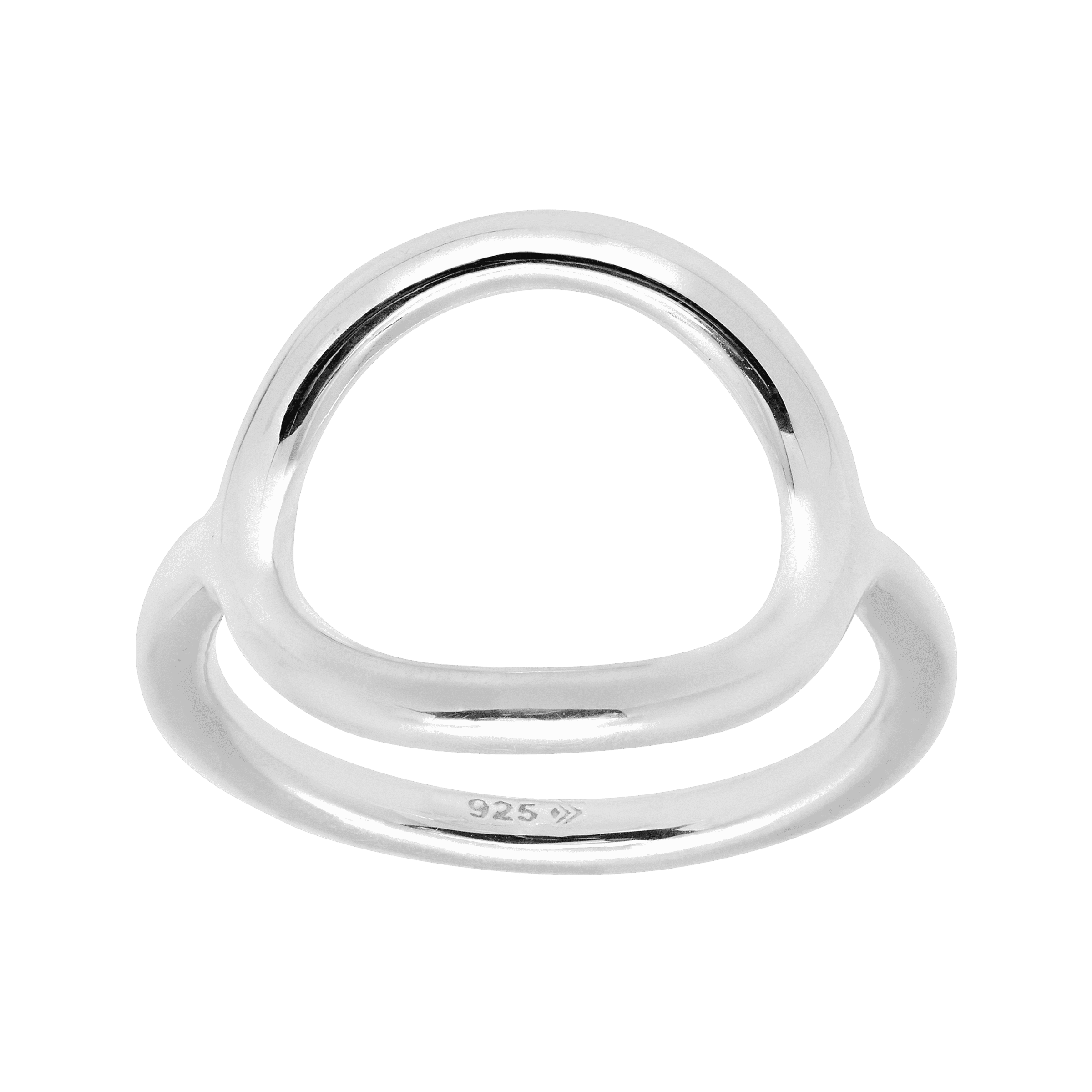 Sterling Silver Ring, Open Circle - Silpada - .925 Sterling Silver