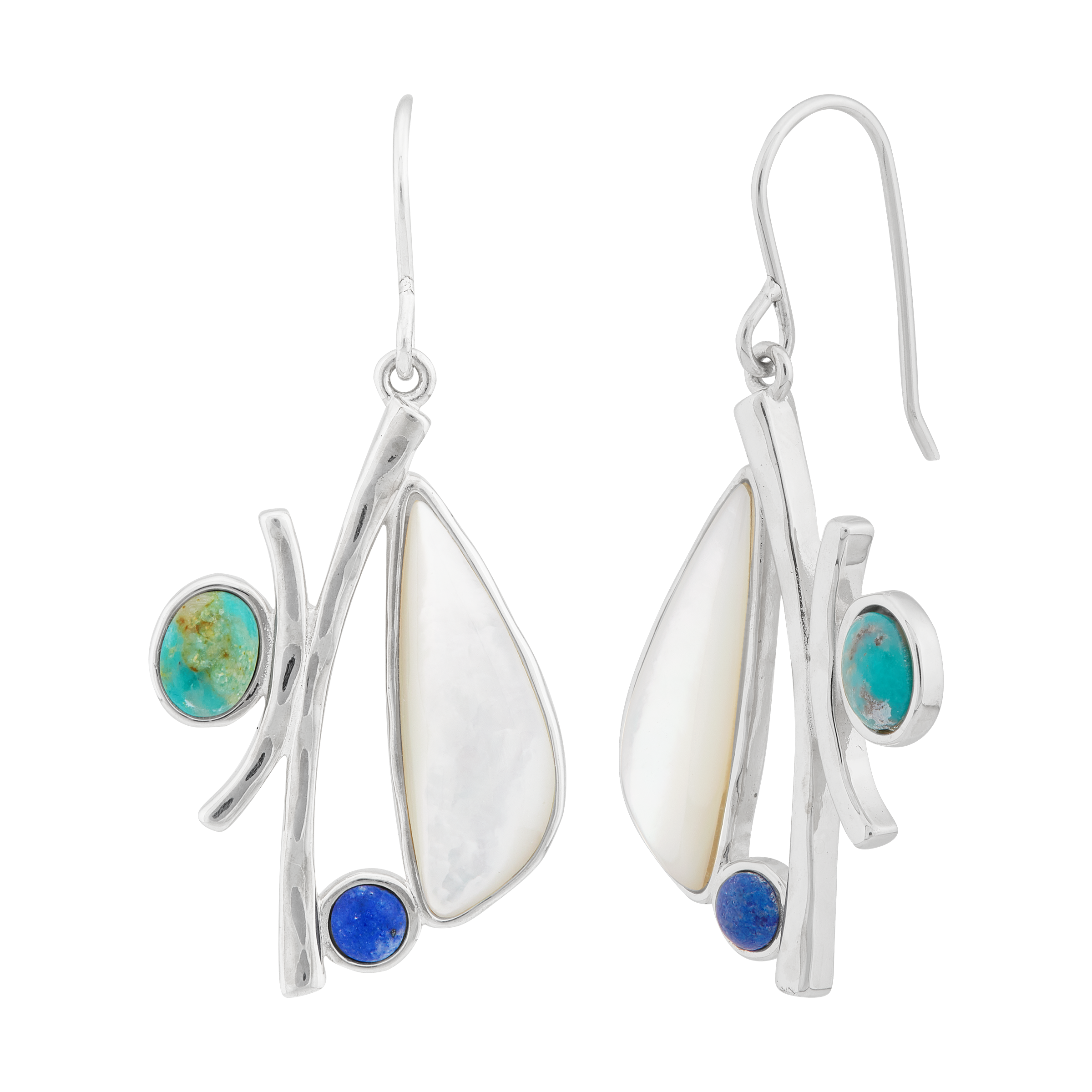 SILPADA SILVER Minimalist TURQUOISE newest Earrings