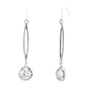 Silpada 'Switching Angles' Sterling Silver Cubic Zirconia Drop