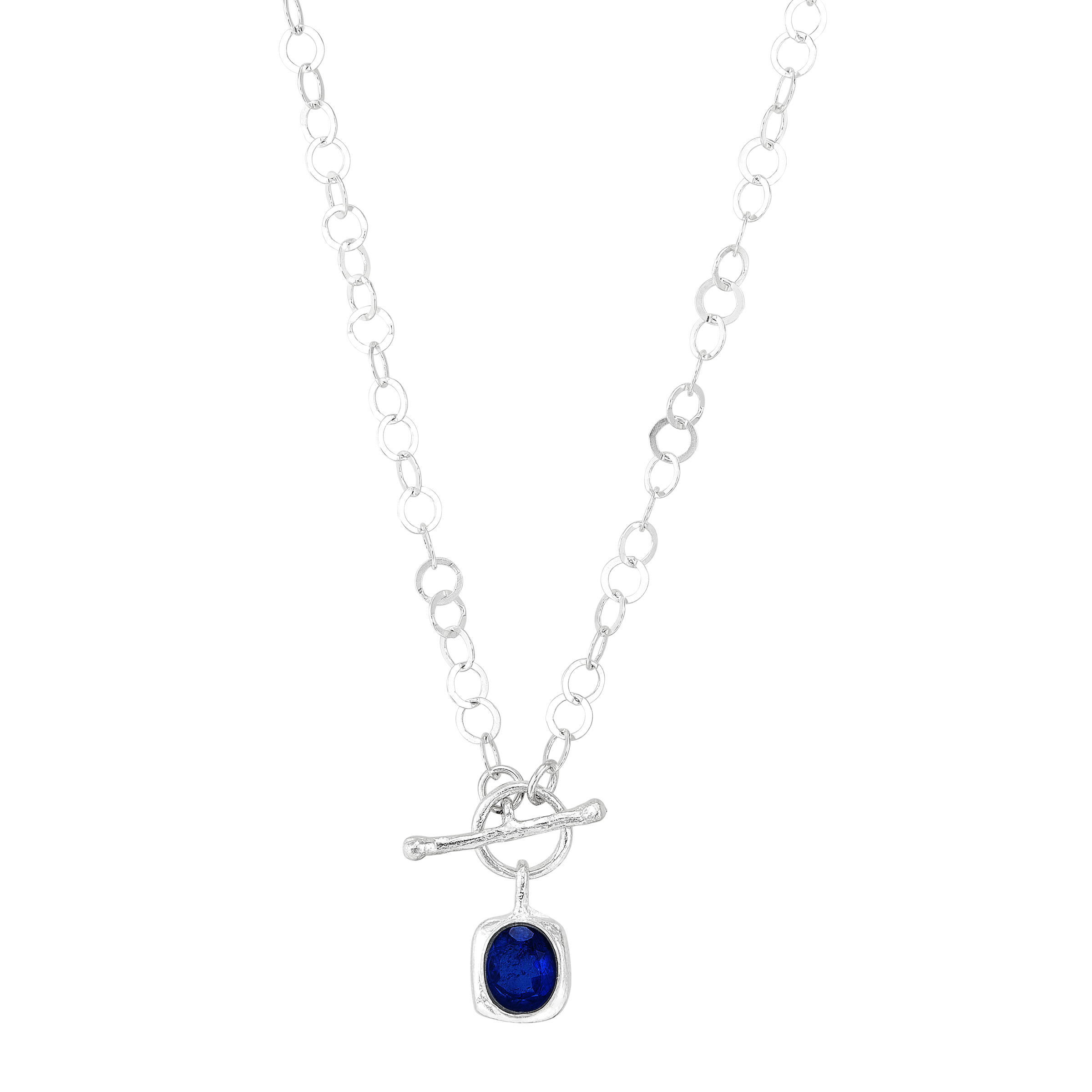 Silpada 'The Beauty Within' Sterling Silver Sapphire Pendant Necklace ...