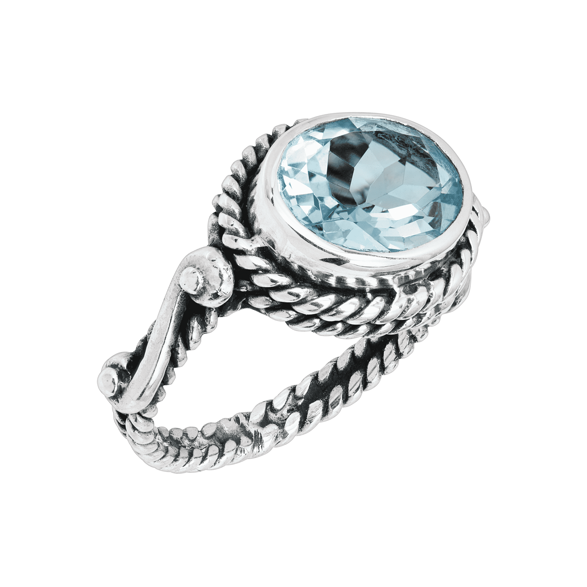 Silpada Sterling store Silver Blue Topaz Ring