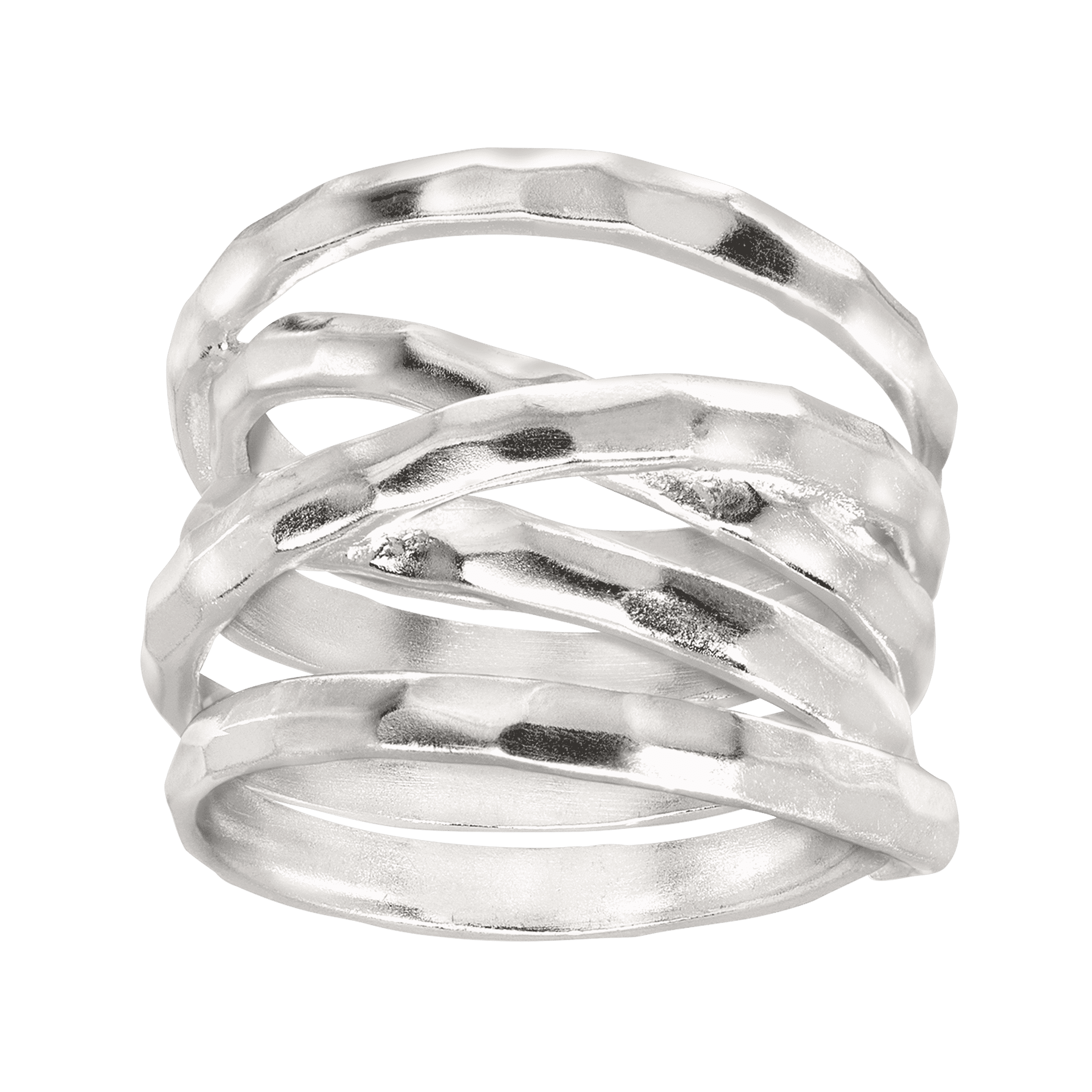 Wrapped Up Ring, Silver