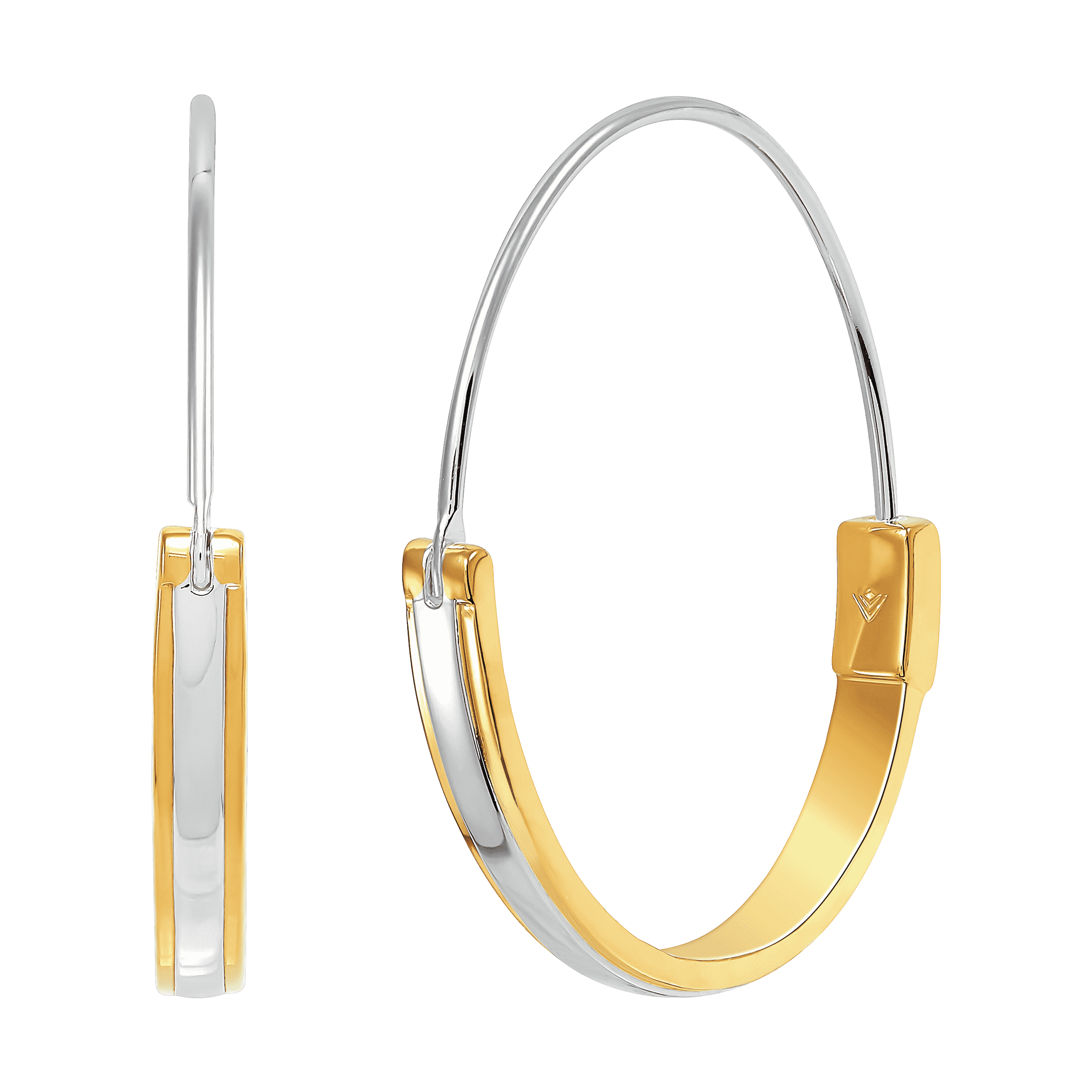 Thrill of It Hoop Earrings, Two-Tone