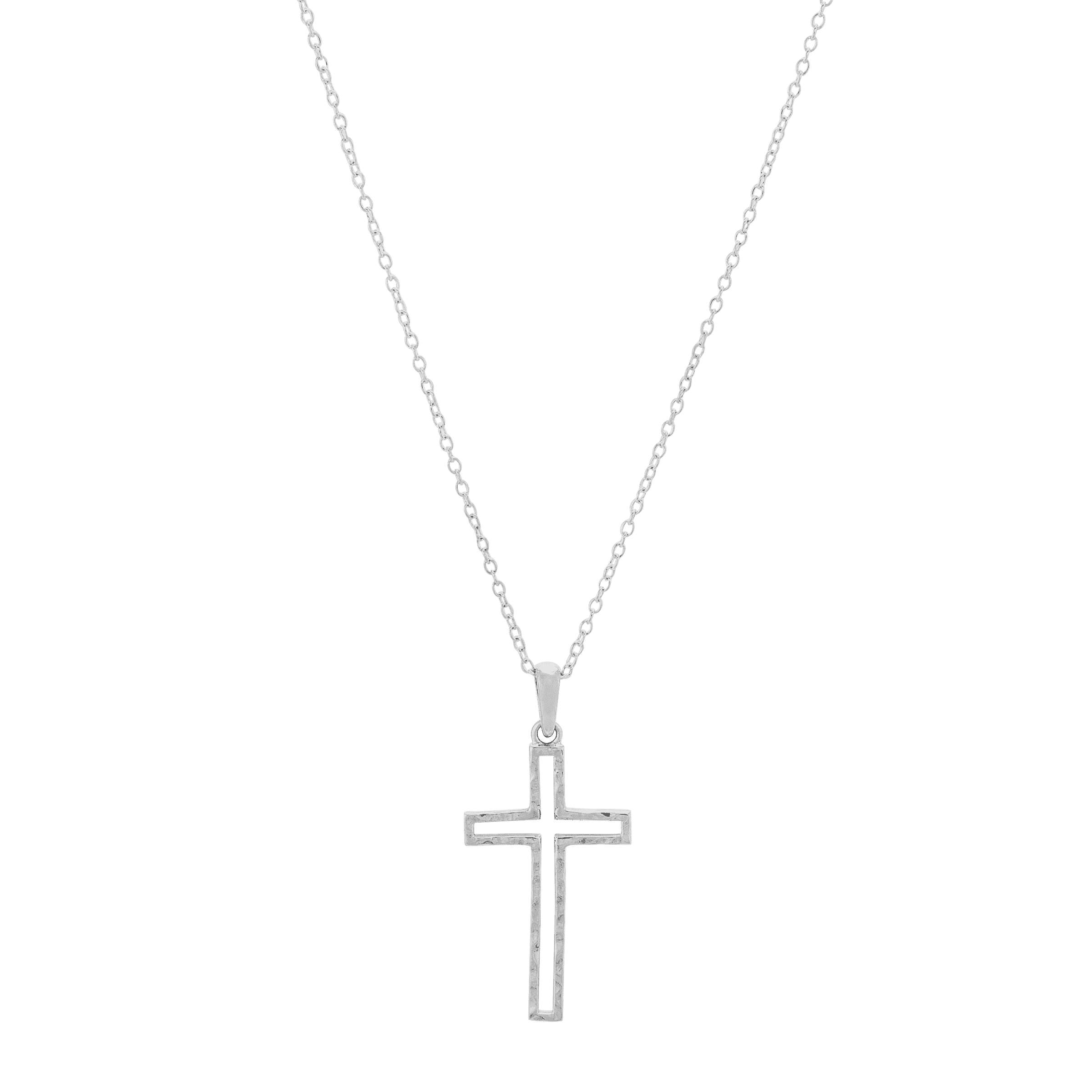 Cut-Out Cross Pendant