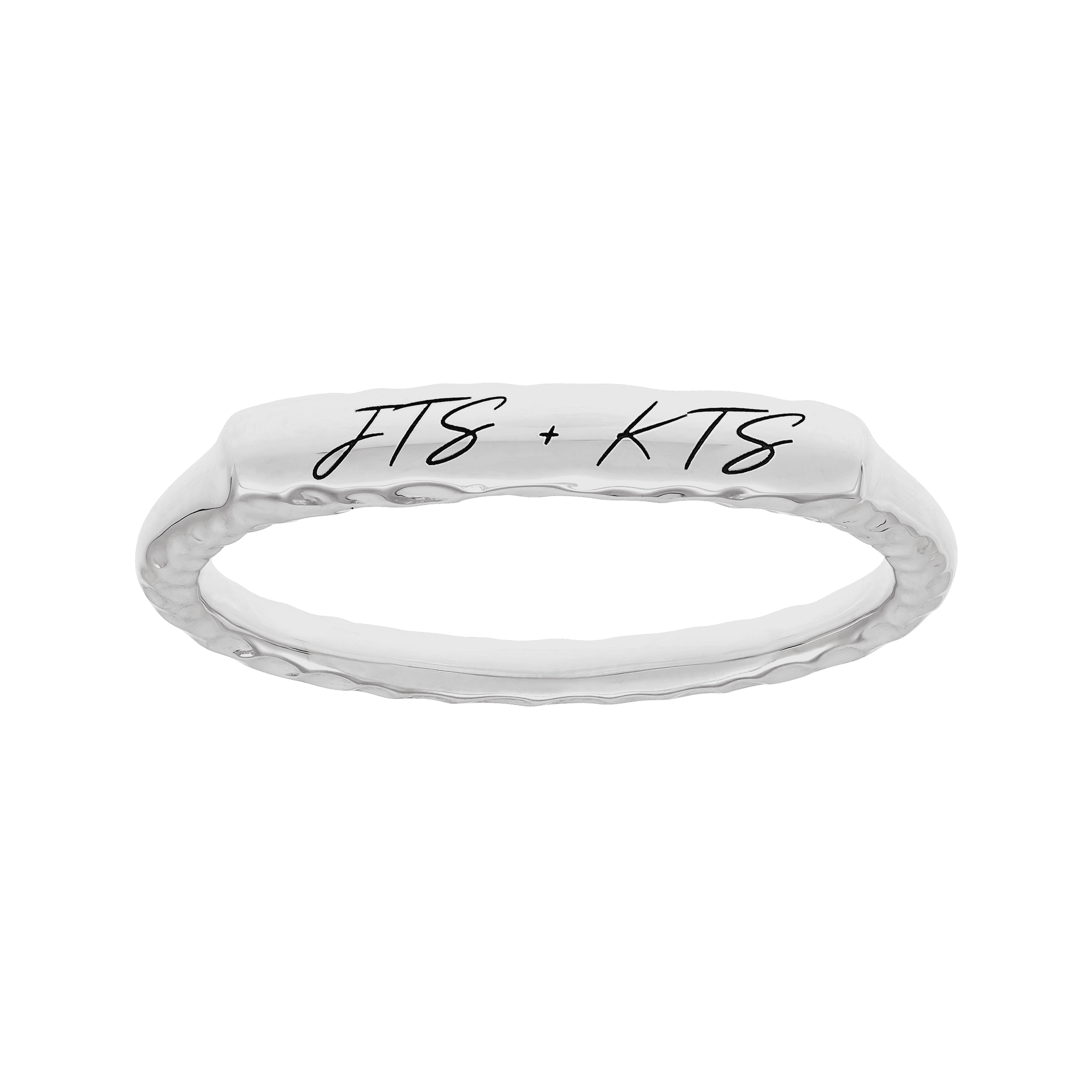 Inscription Plate Ring