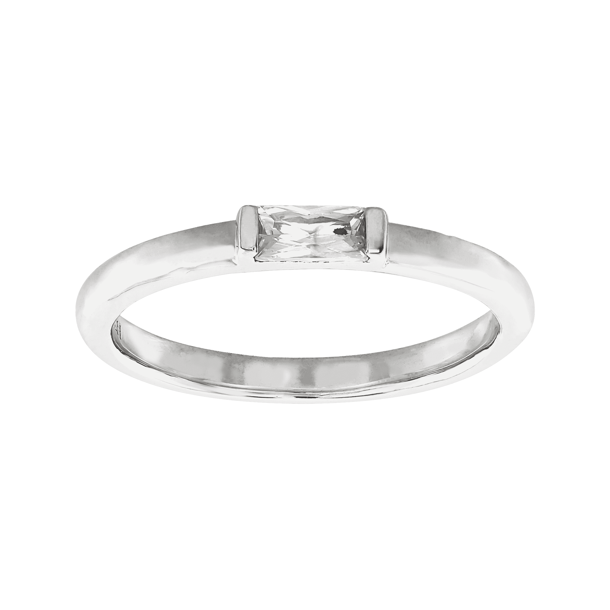 Baguette Touch Ring