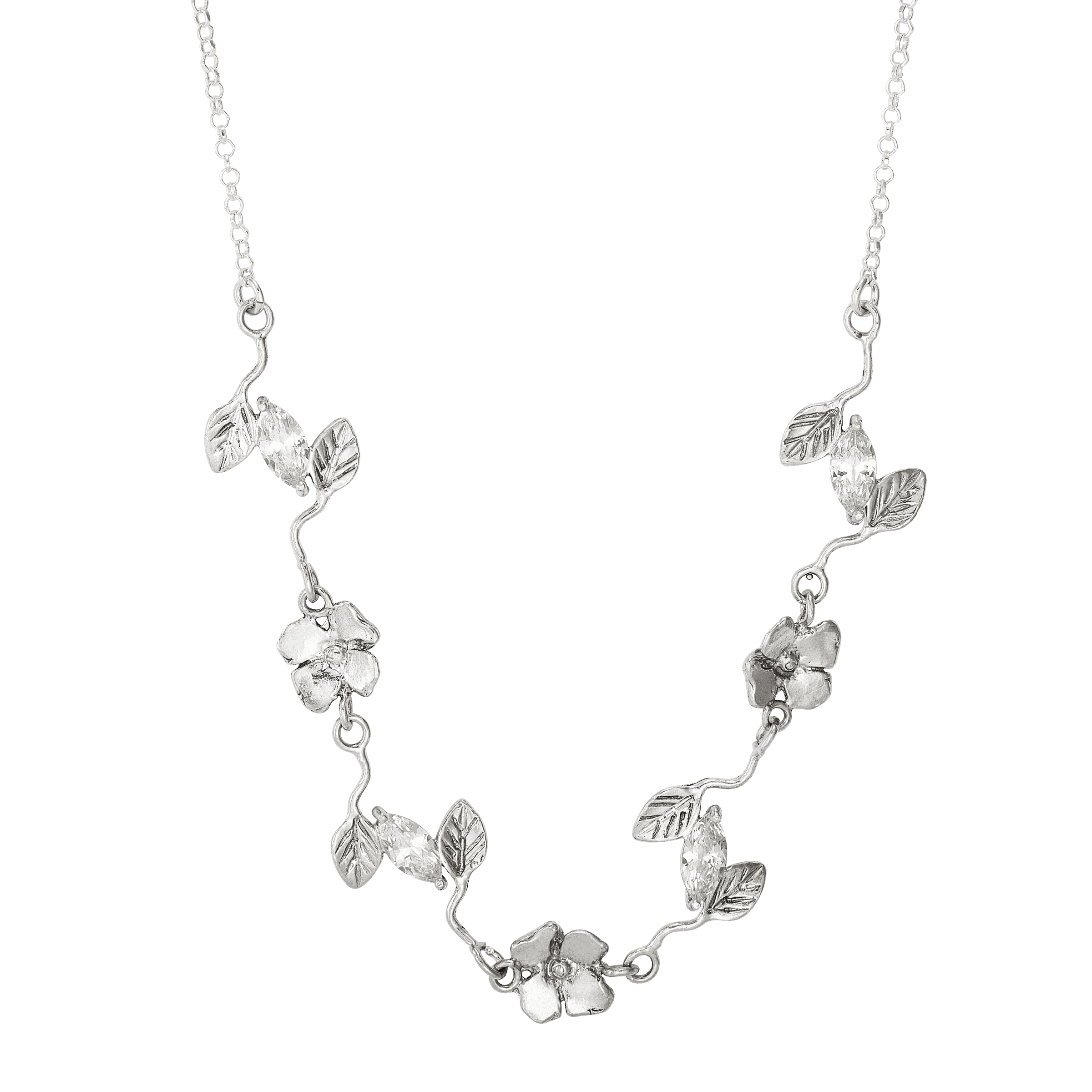 Flower Vine Necklace