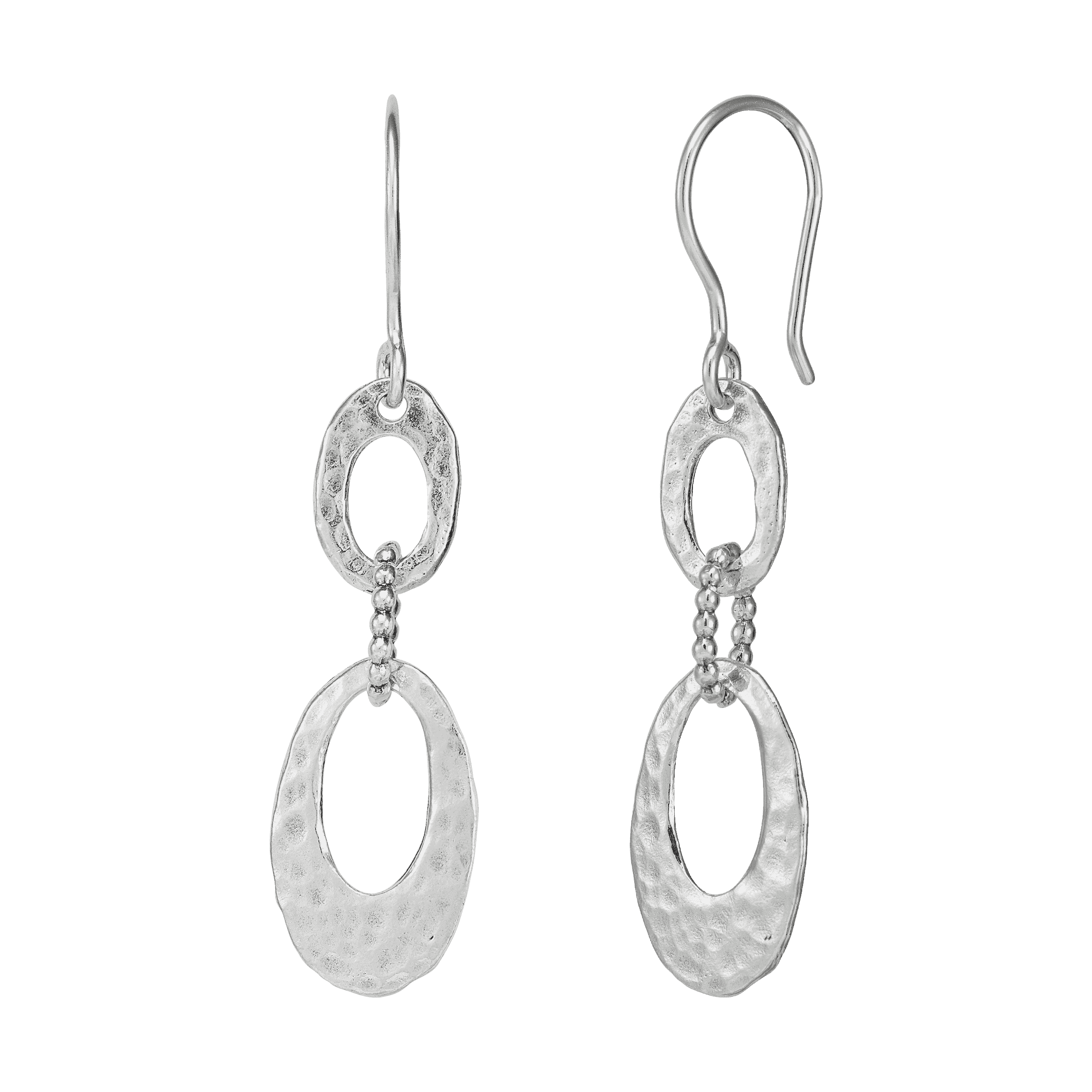 Silpada 'Circles All Around' Drop Earrings in Sterling Silver