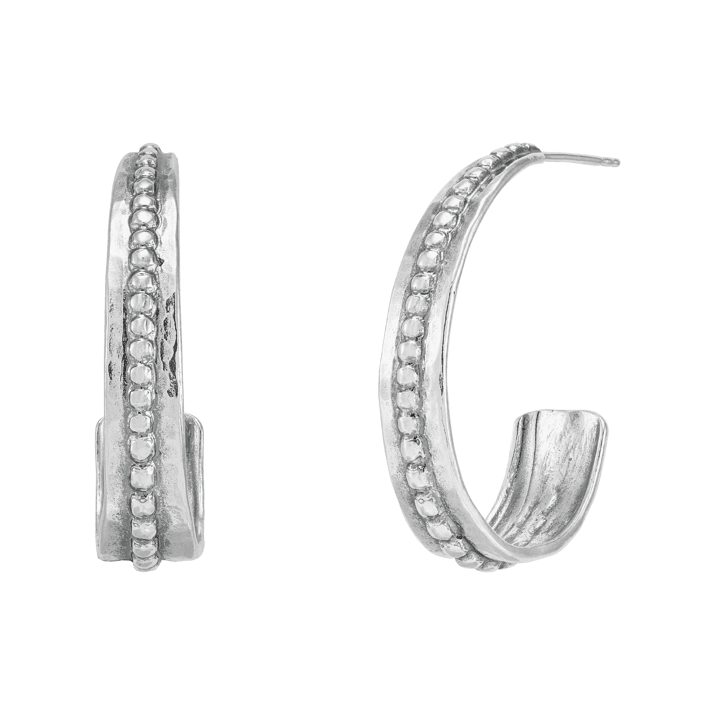 Front & Center Hoop Earrings