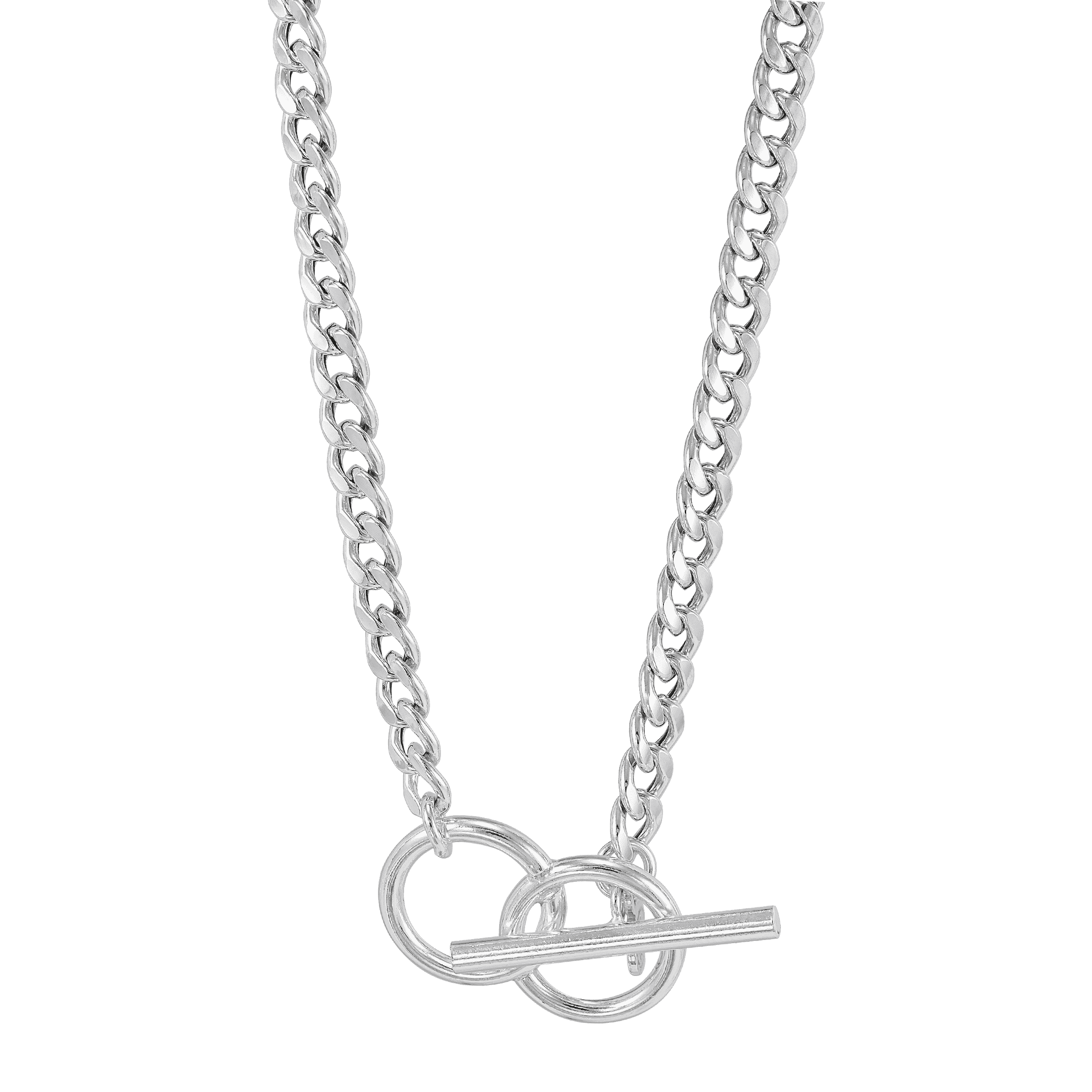 Ring of Fire Chain Necklace