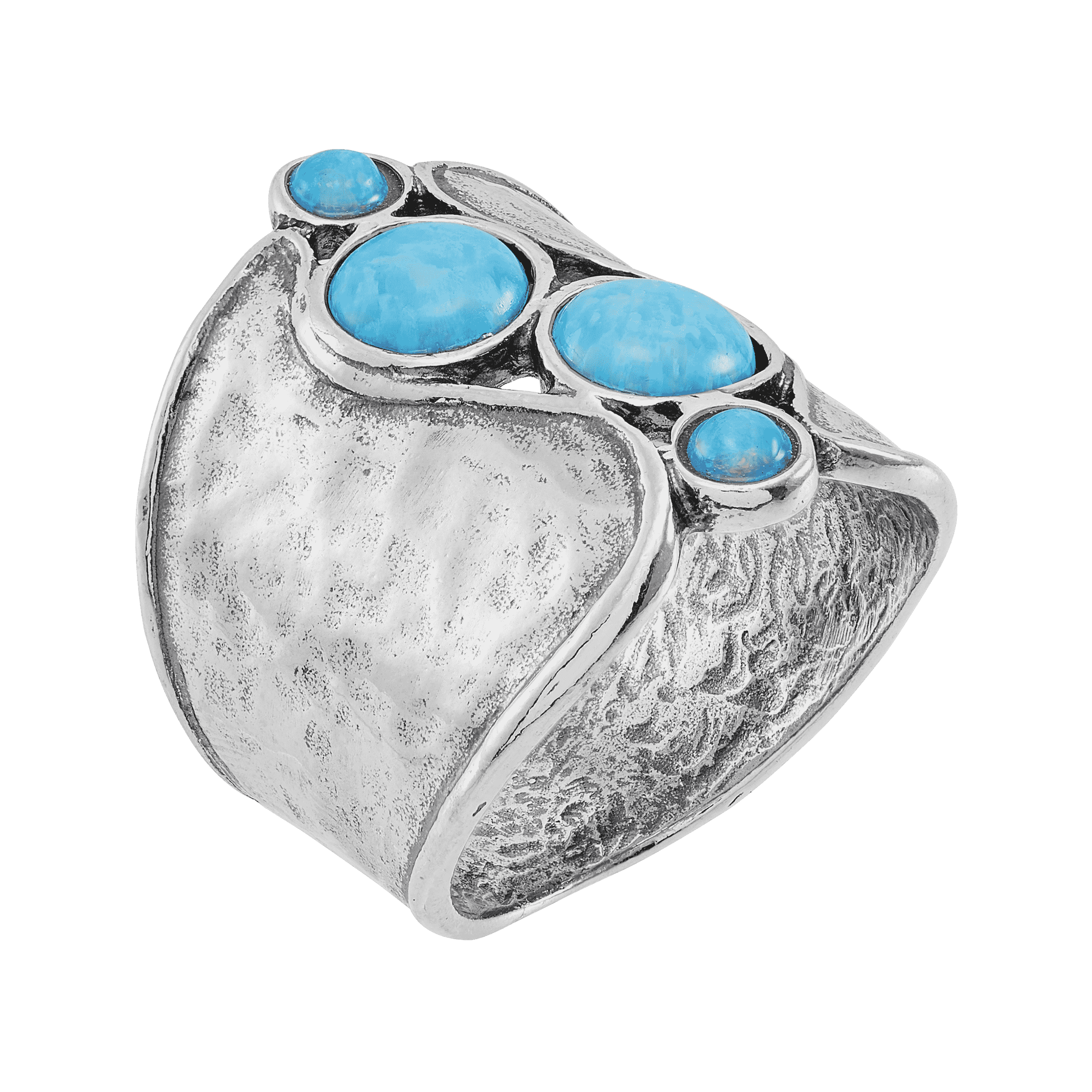 Silpada on sale Sterling Faux Blue Opal Ring