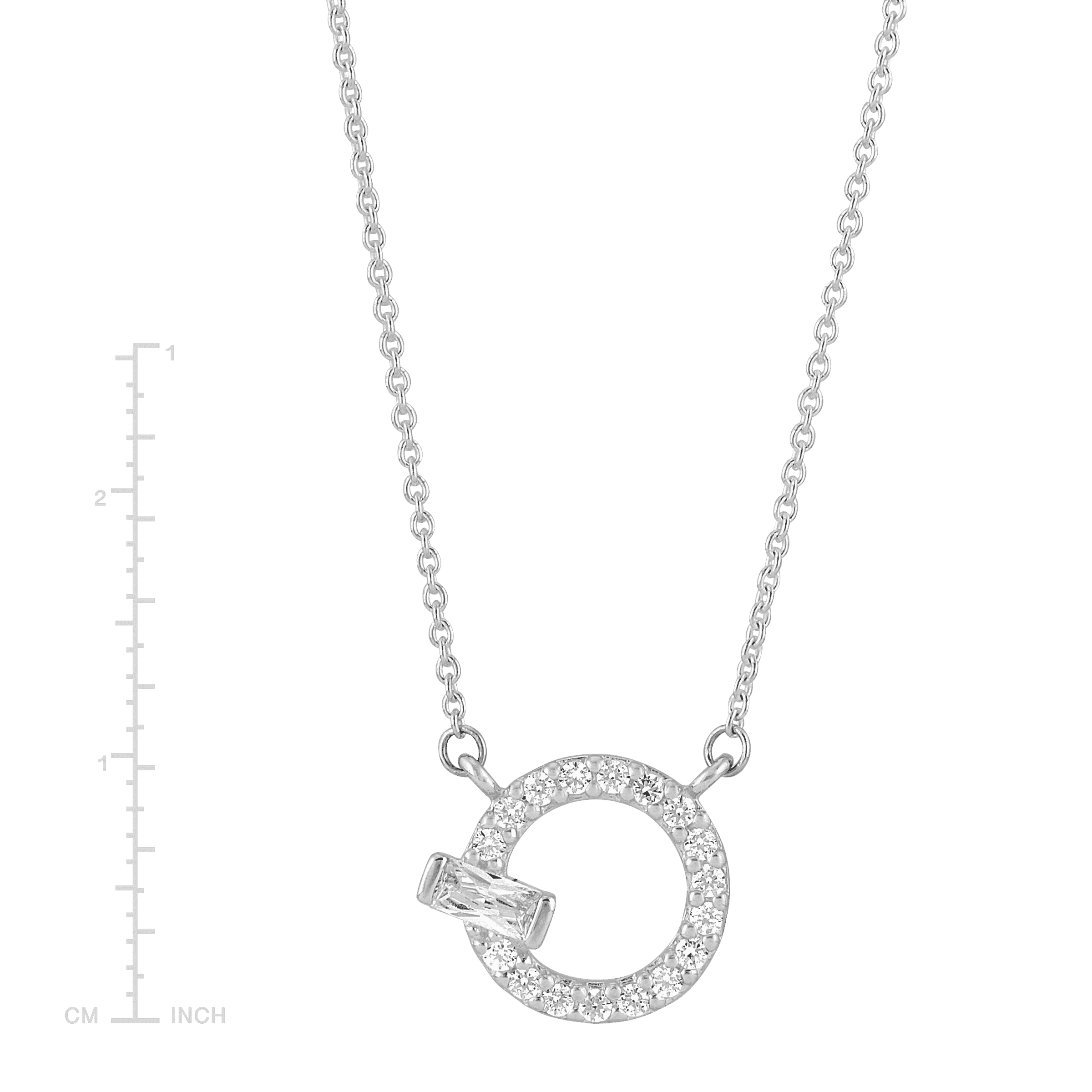 Silpada 'Lock, Stock and Barrel' Necklace in Sterling Silver, 14