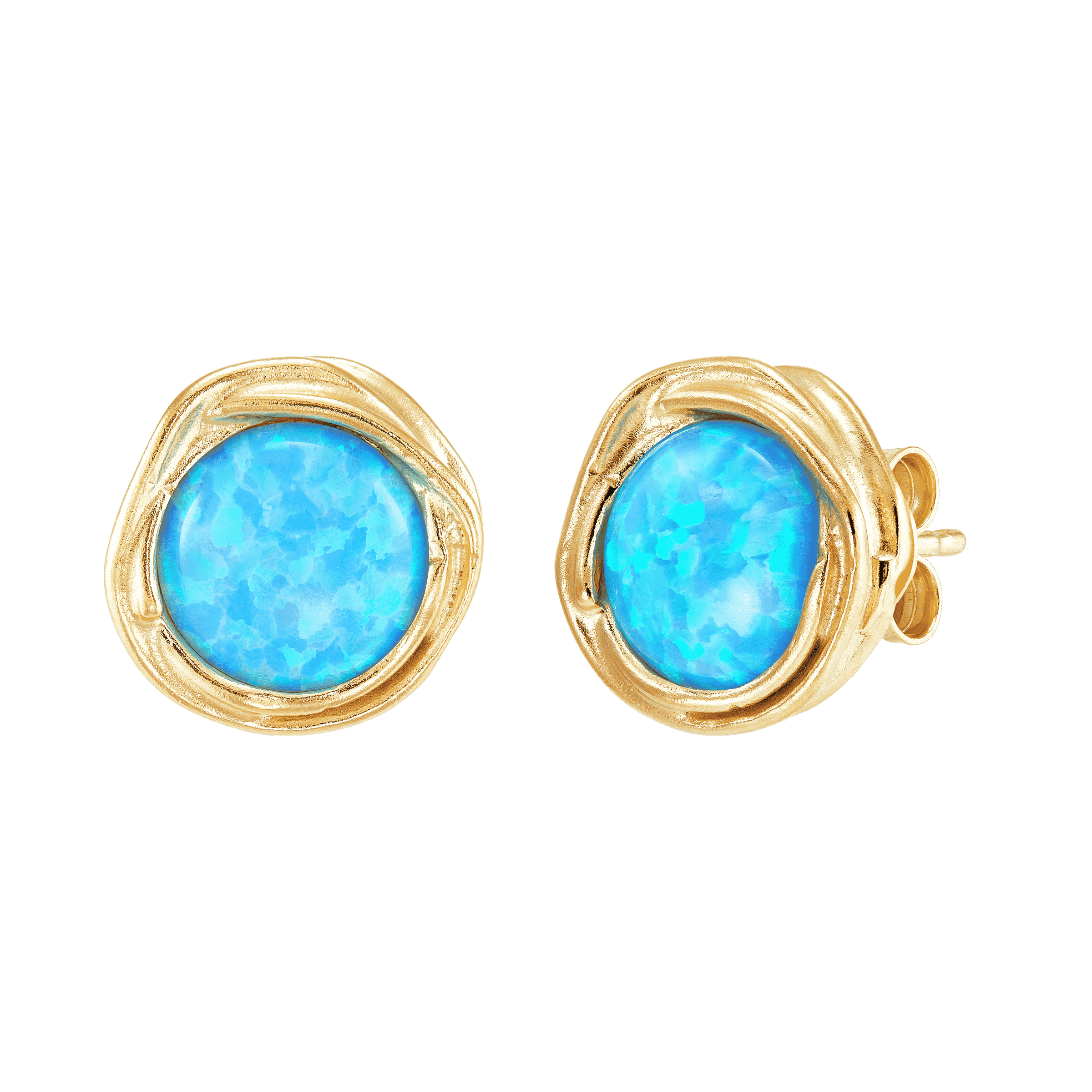 Blue Lagoon Stud Earrings