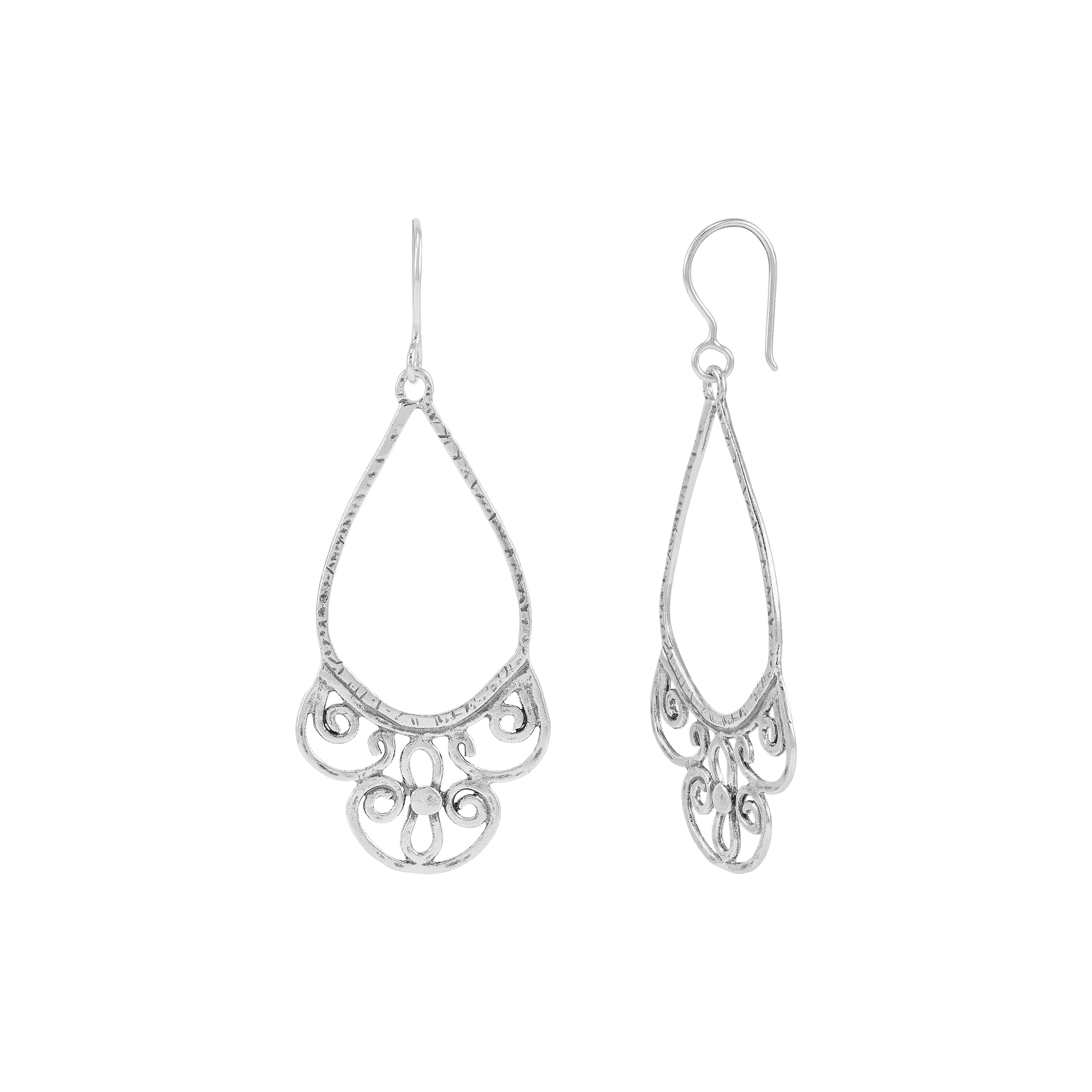 Laced Up Drop Earrings