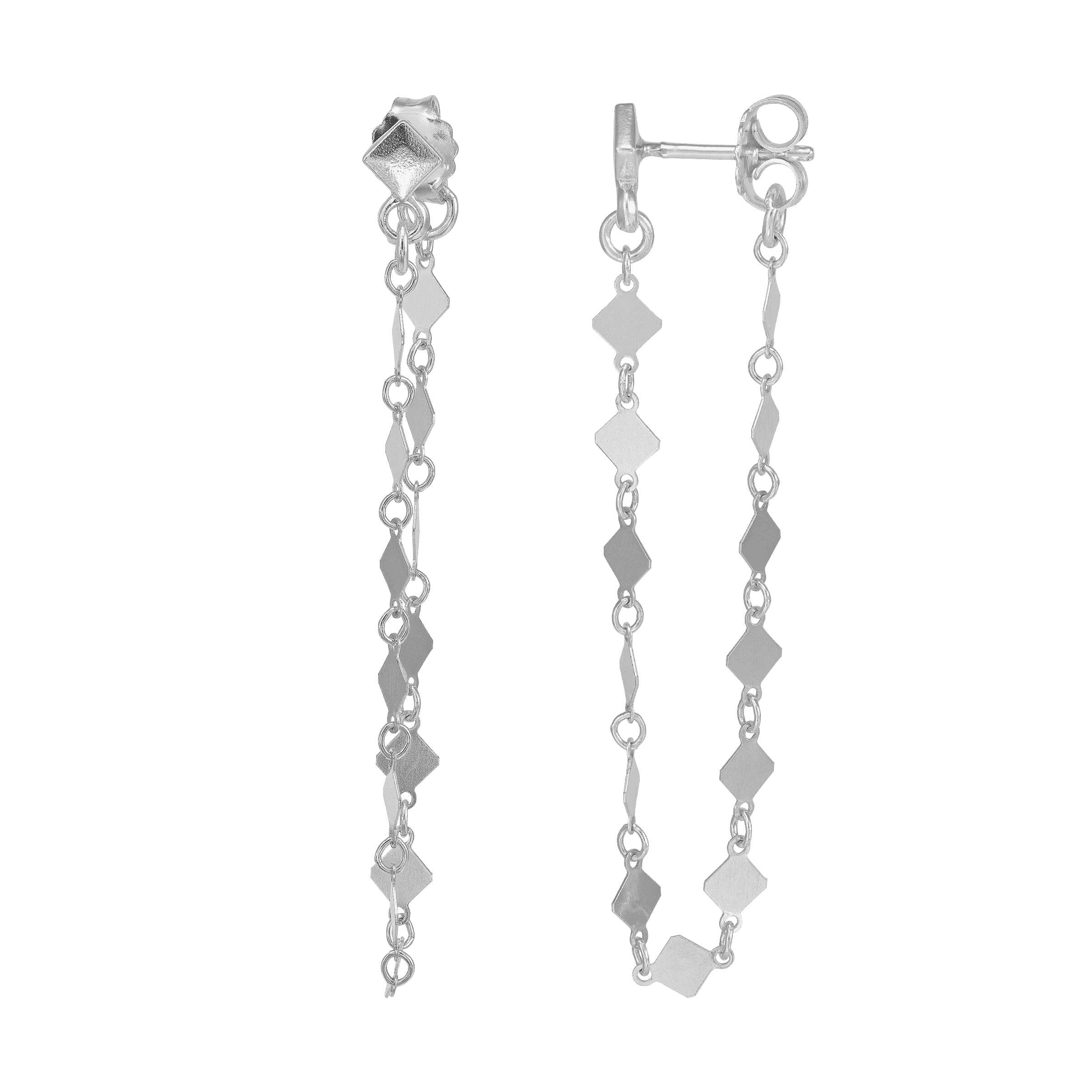 Silpada 'Square Gazing' Drop Earrings in Sterling Silver | Silpada