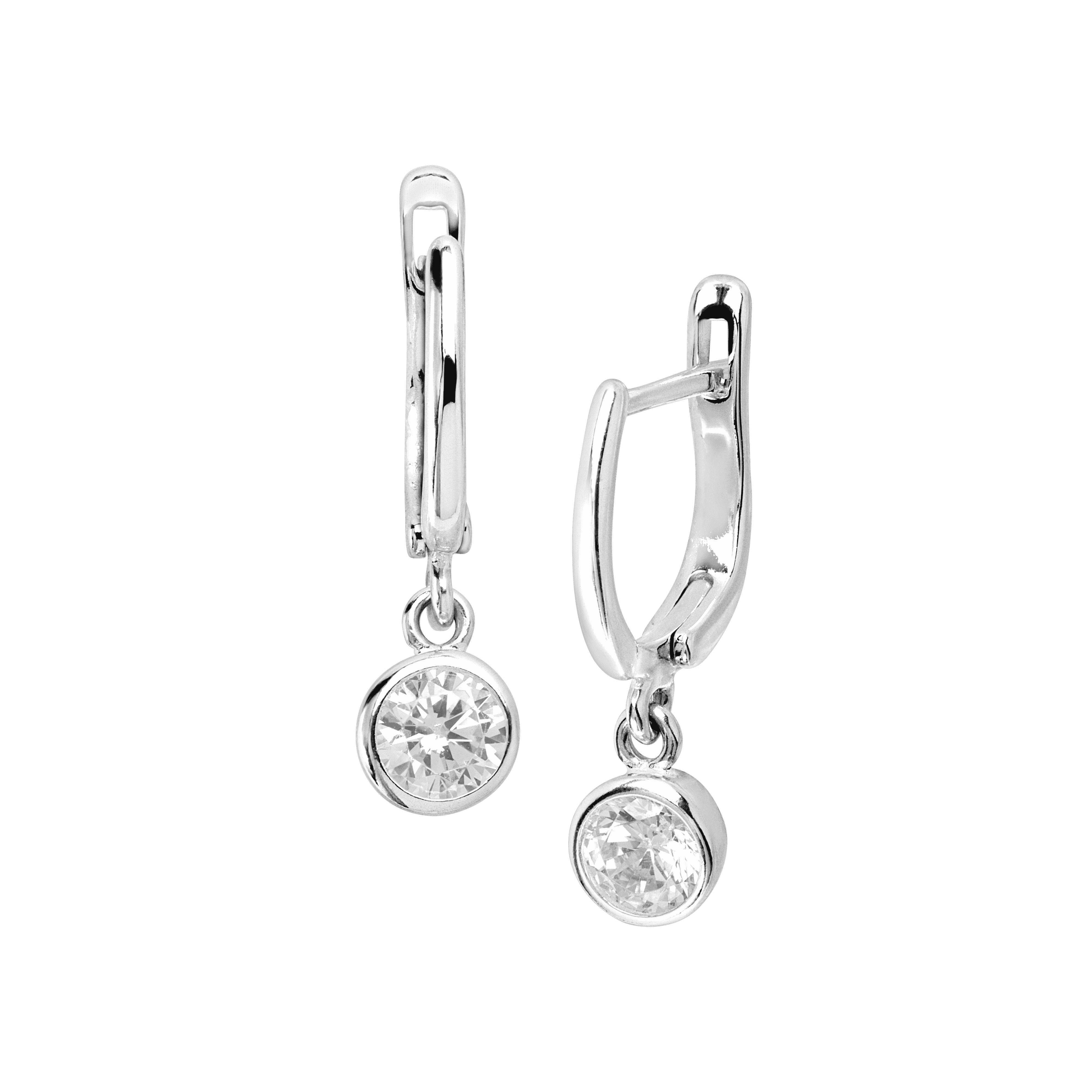 Silpada Sterling Silver store CZ Oval Swirl Earrings W1330