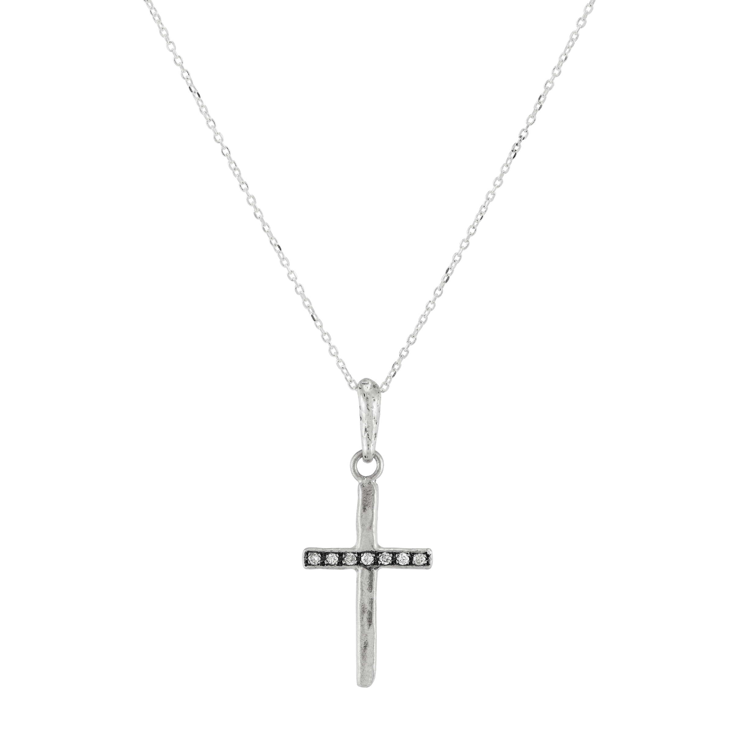 Shining Hope Cross Pendant Necklace