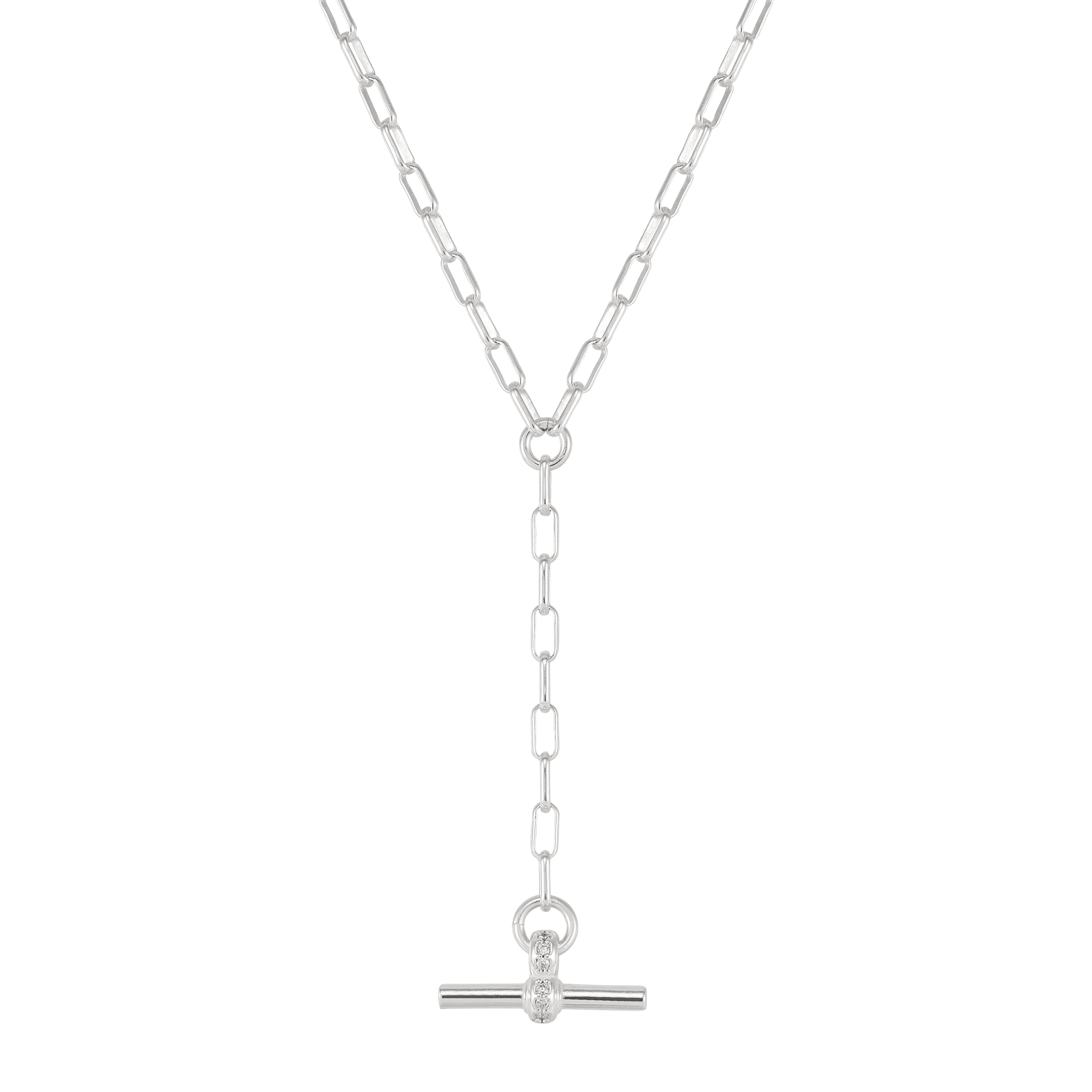 Bar None Lariat Necklace