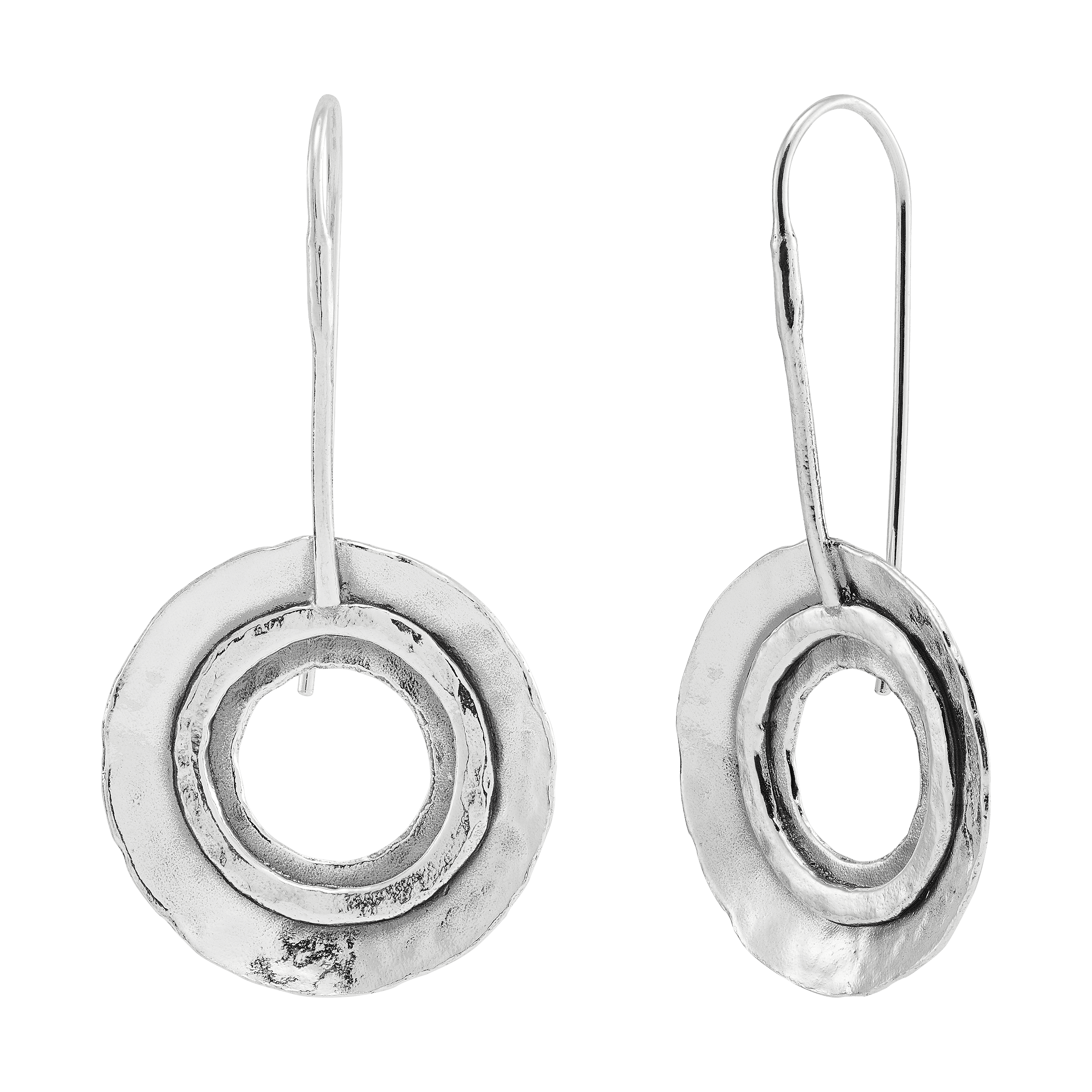 Silpada Circles All Around Drop Earrings