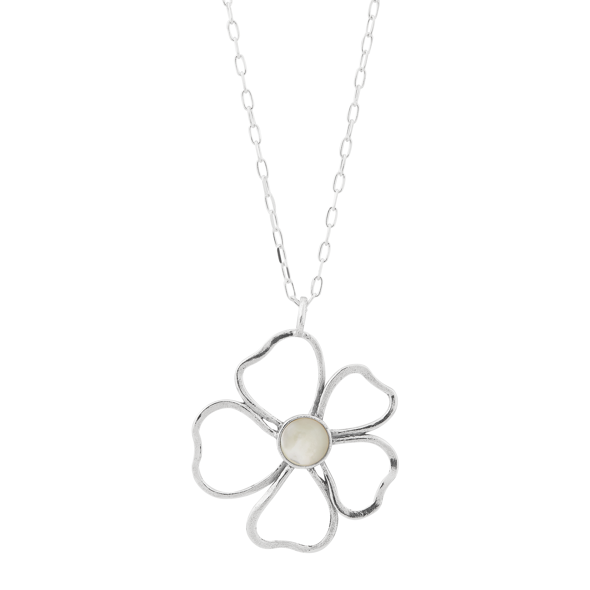 Daffodil necklace Sterling silver botanical jewelry Floral necklace –  Ursula Jewelry