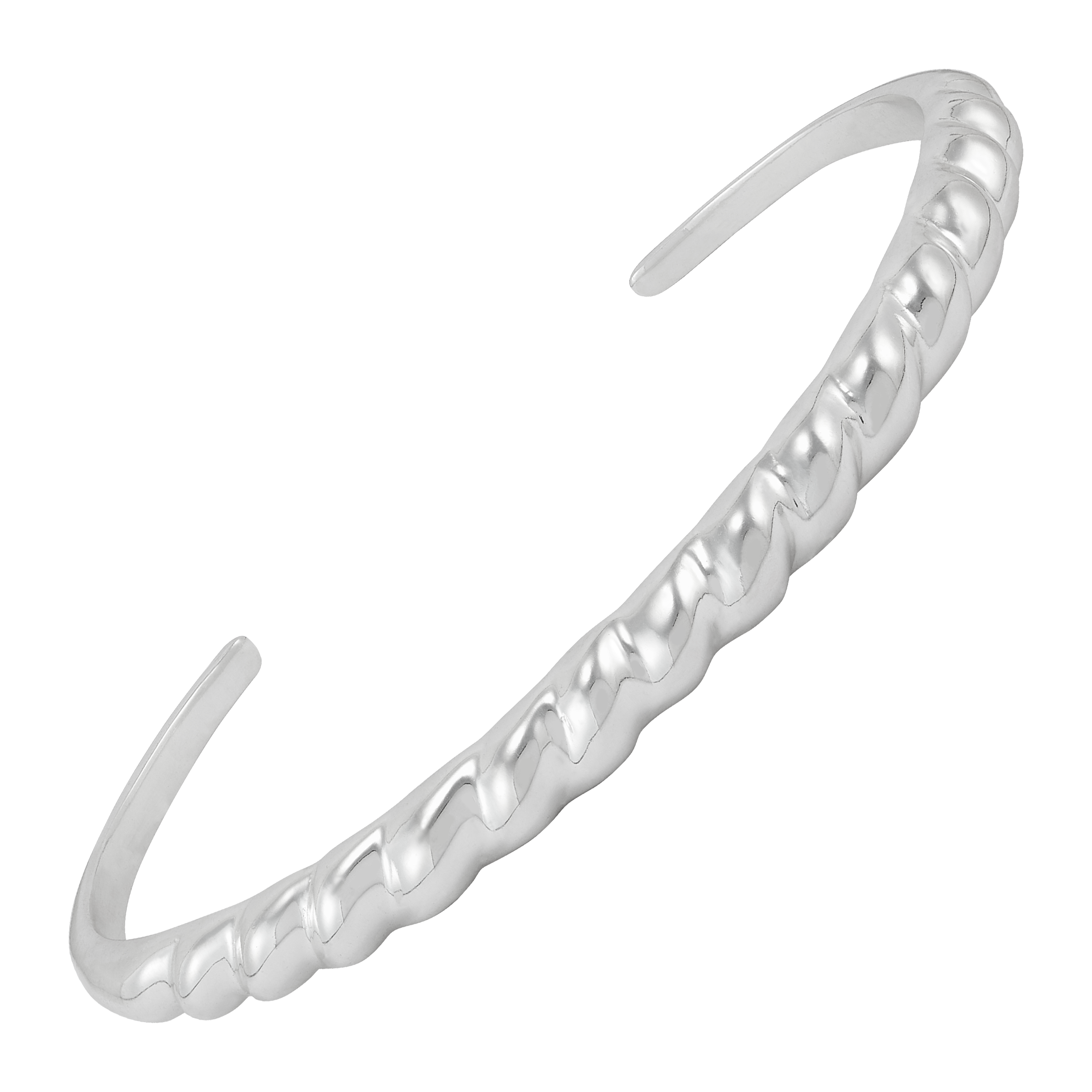 Silver Waves Bracelet