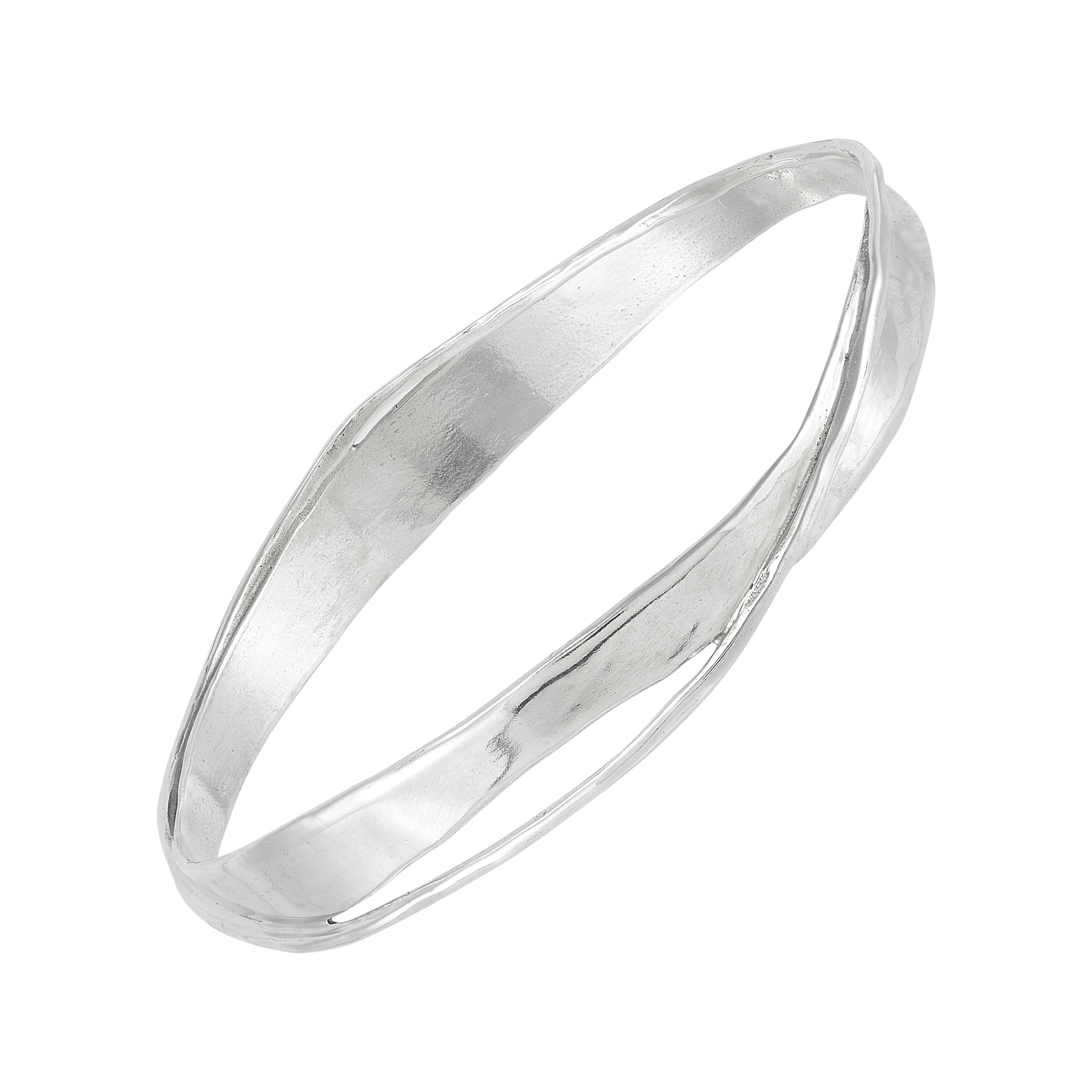 Silpada 'Long Drives' Sterling Silver Bangle Bracelet, 7