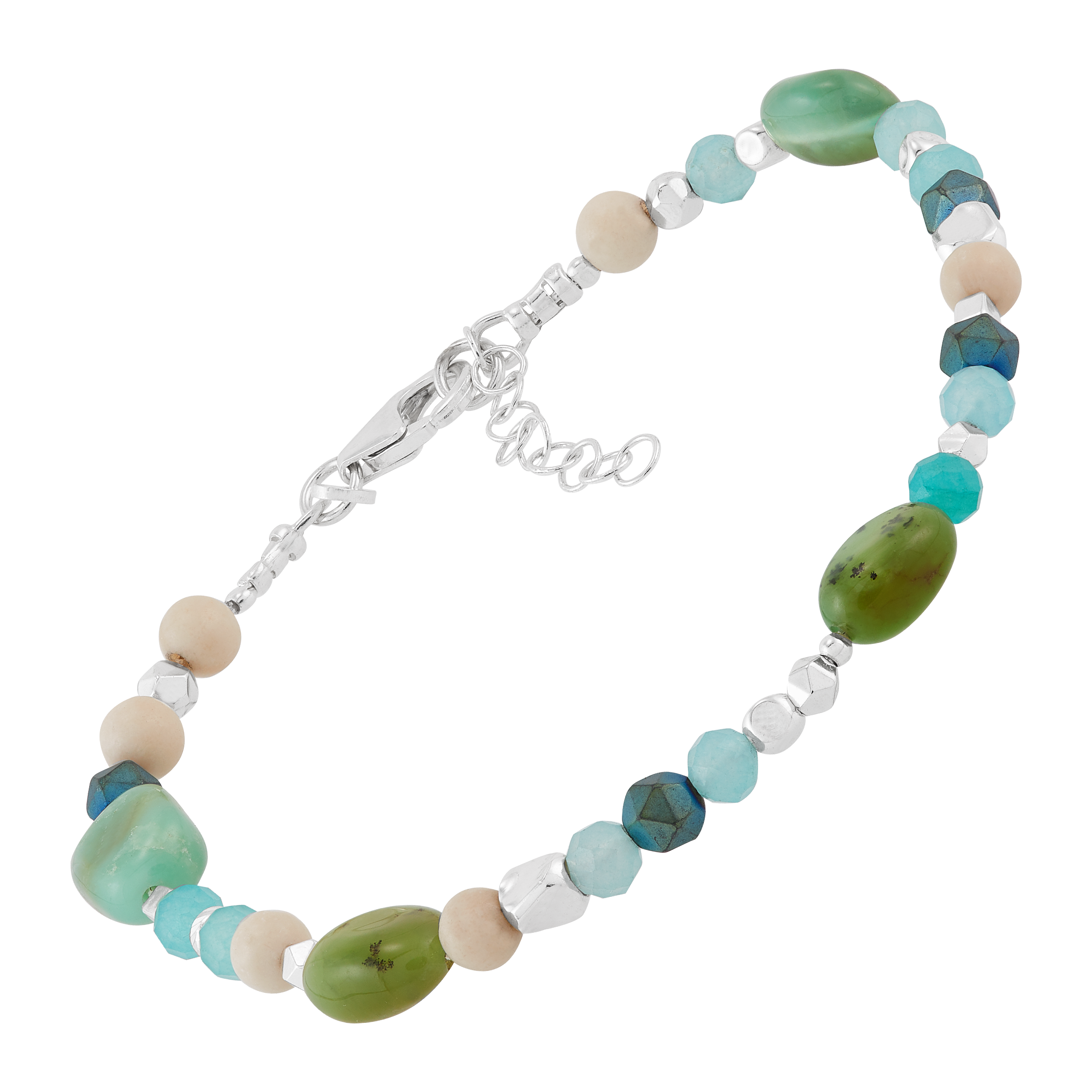 Silpada Amazonite factory Stretch Bracelet