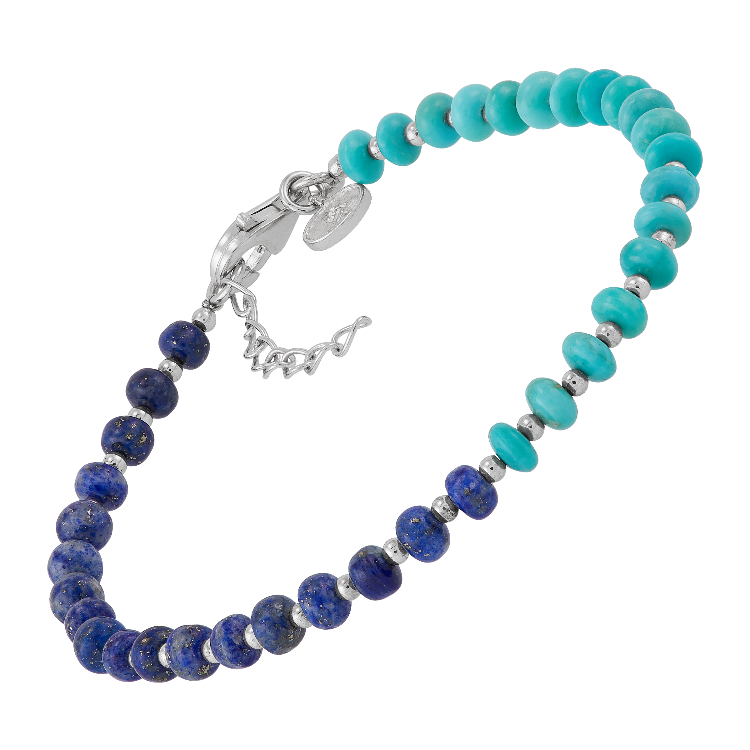 Silpada 'Constant Changes' Sterling Silver Lapis and Turquoise Bead ...