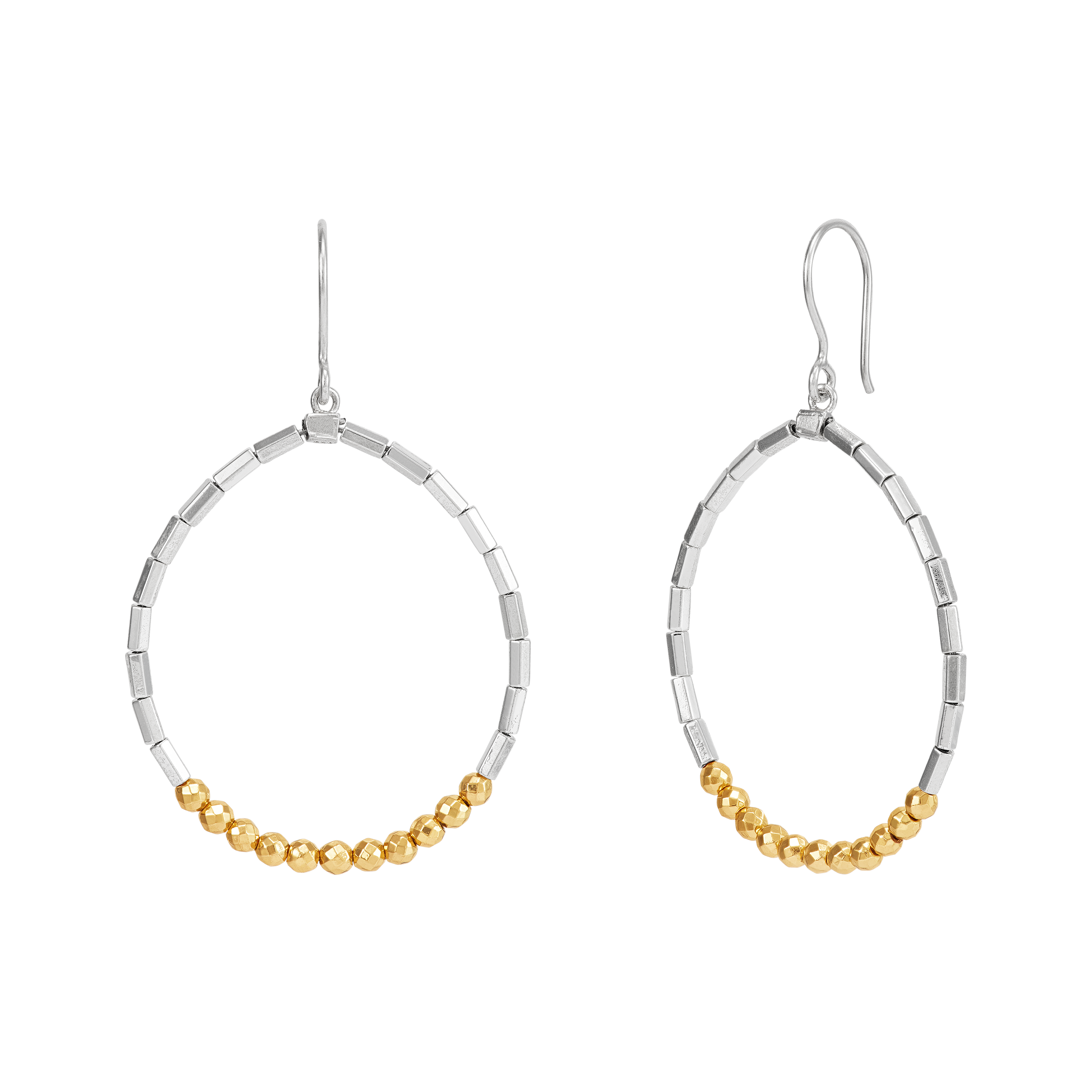 Dazzling Duality Drop Earrings