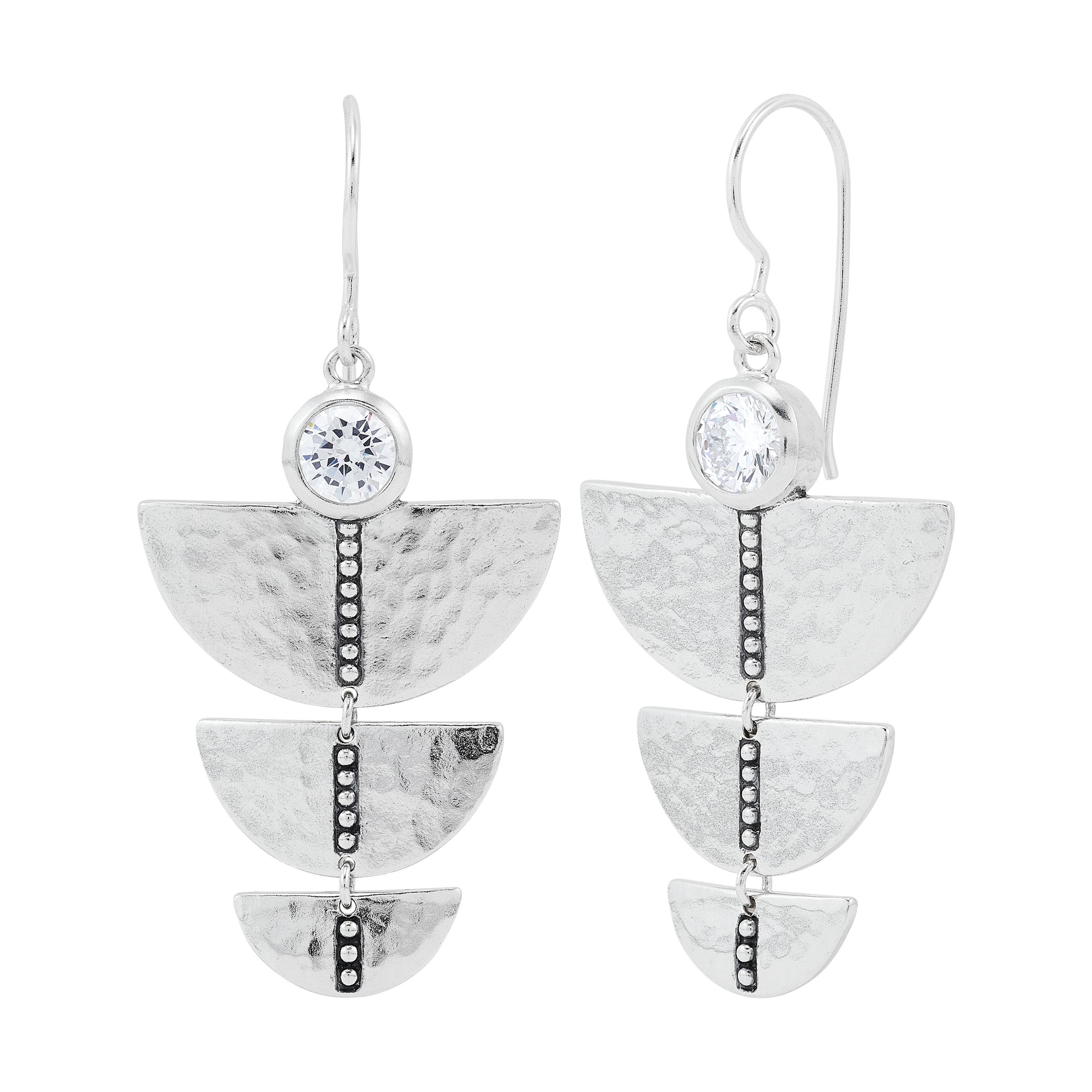 Cascade Trio Drop Earrings