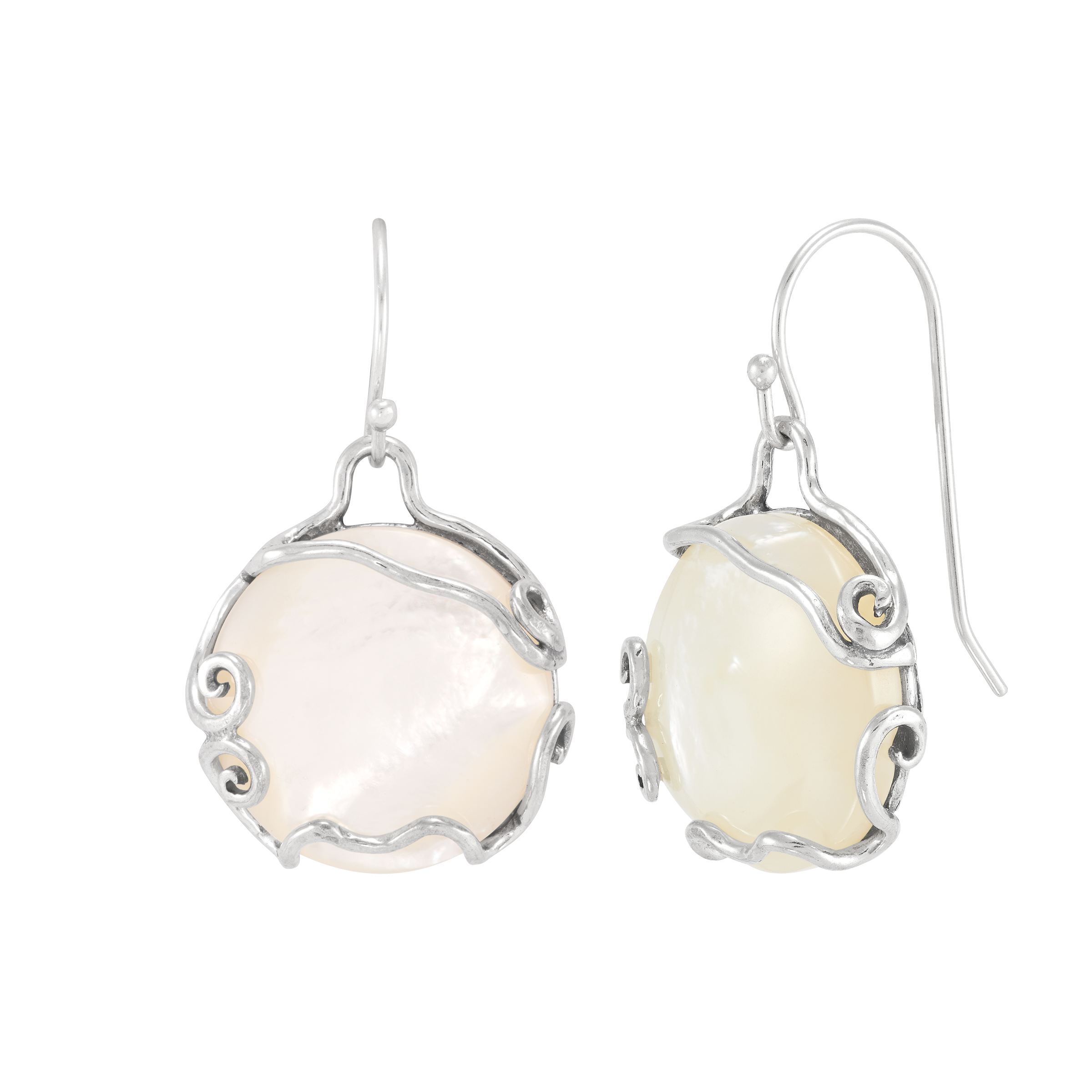 Silpada 'Long Friendships' Sterling Silver Mother-of-Pearl Drop ...