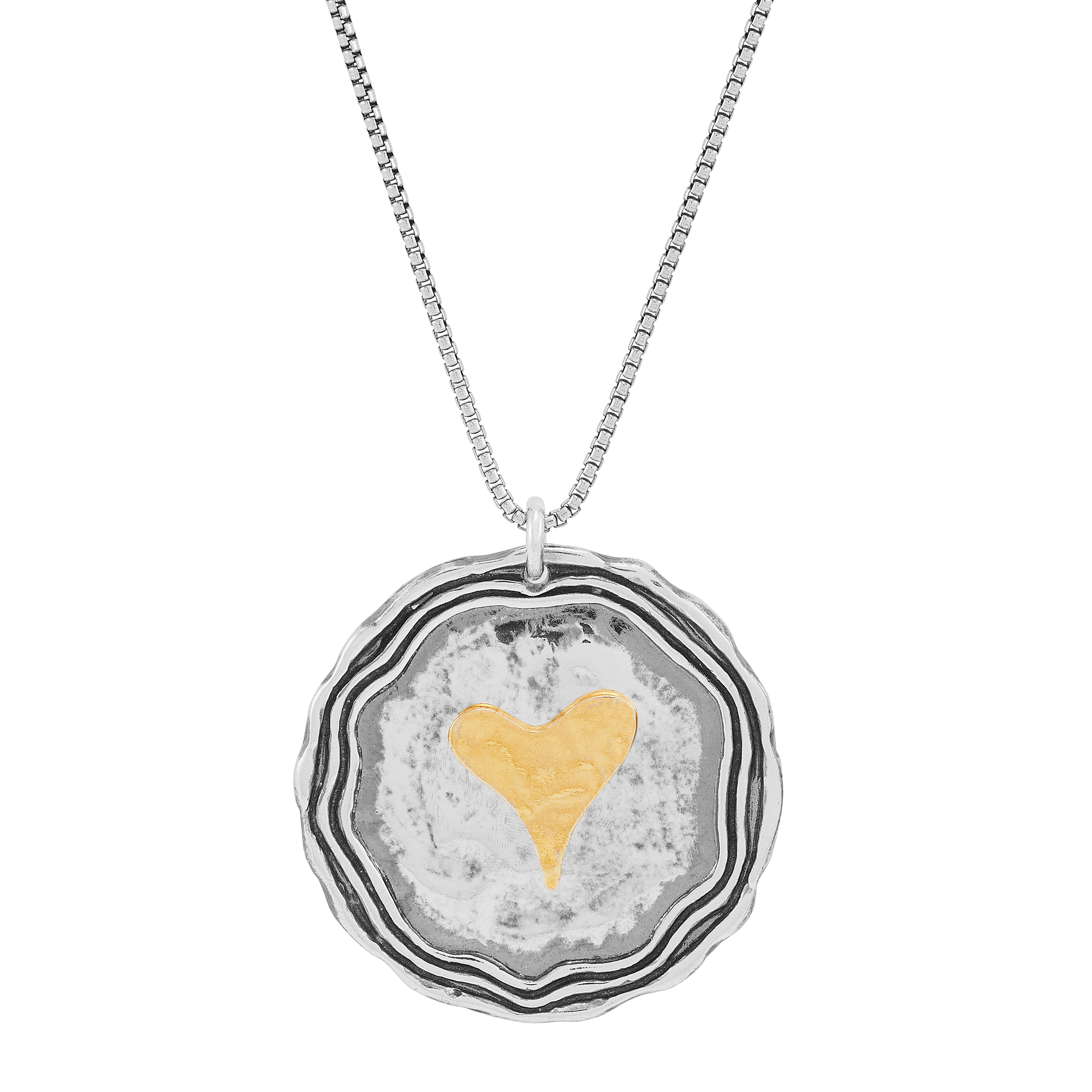 Stamps of Love Pendant Necklace