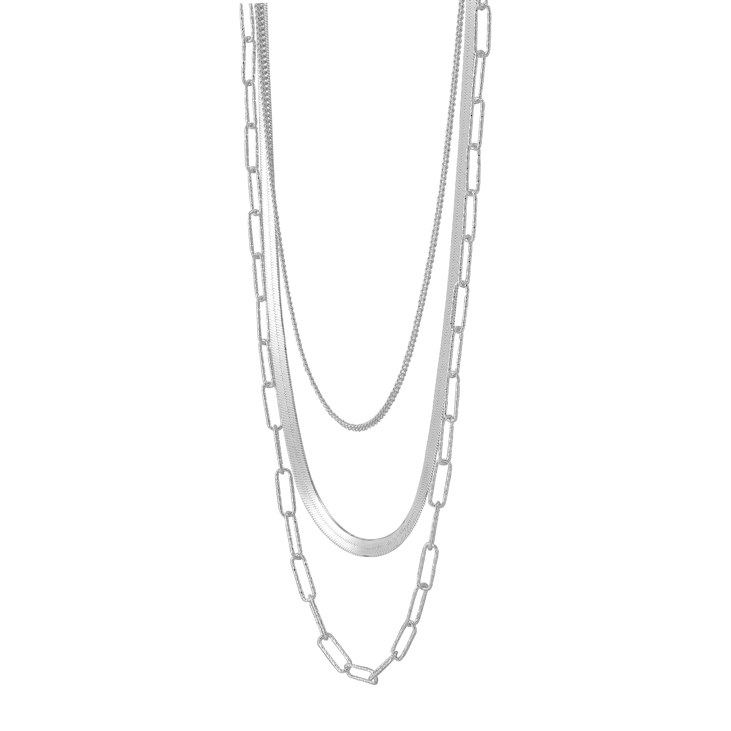 Silpada 'Power of Three' Sterling Silver Necklace, 18