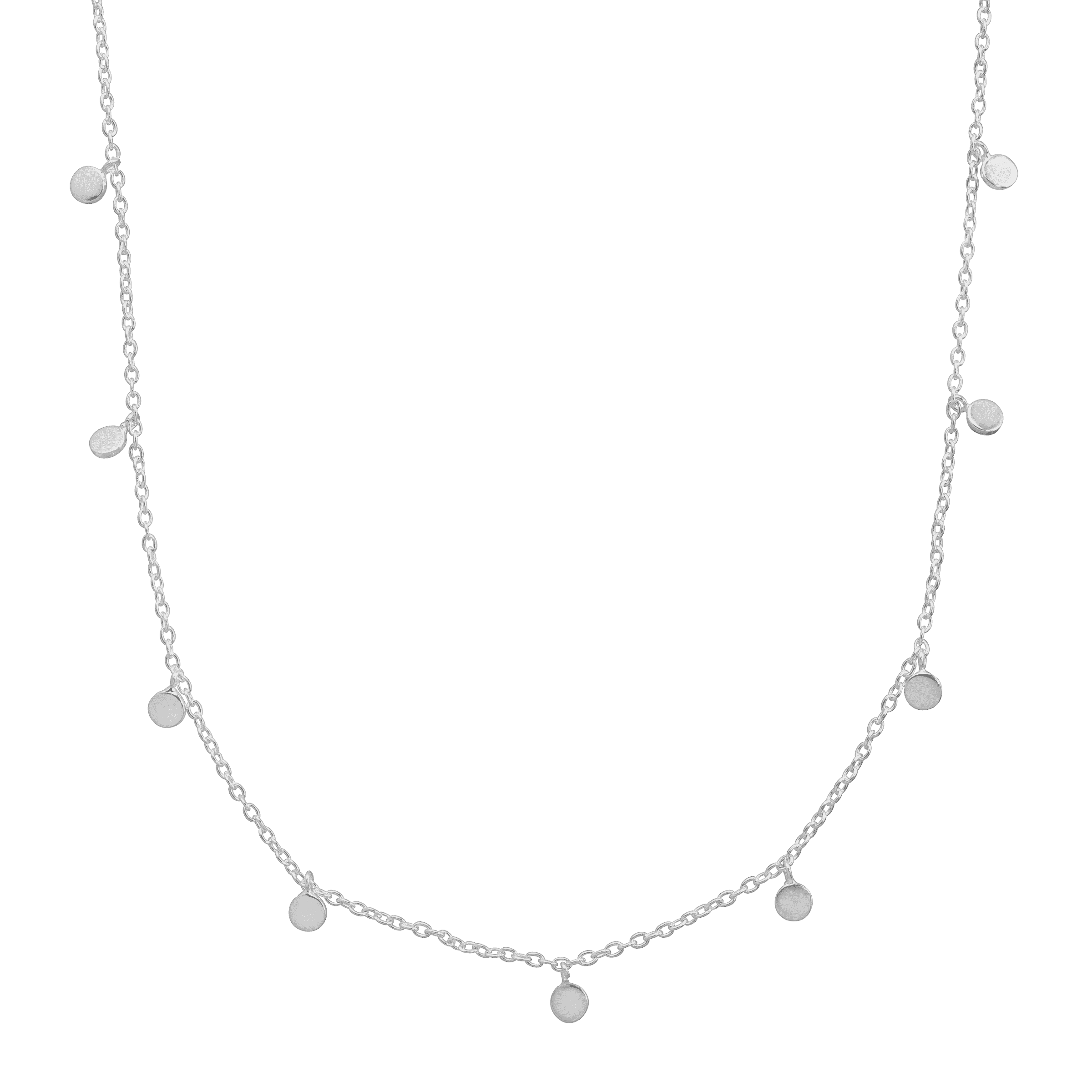 Silver Lace Necklace