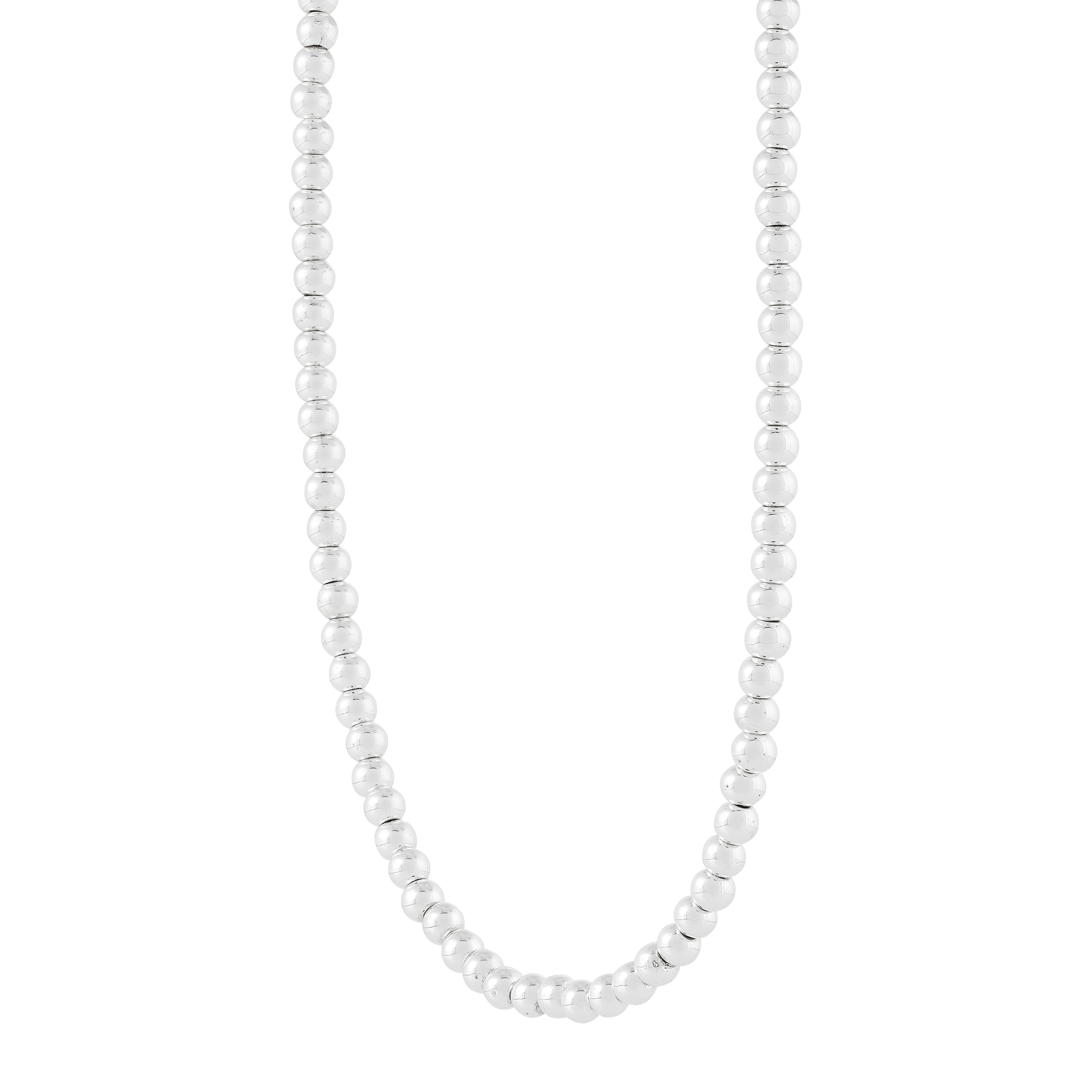 Silpada 'Falling Water' Sterling Silver Hematite Bead Necklace, 16